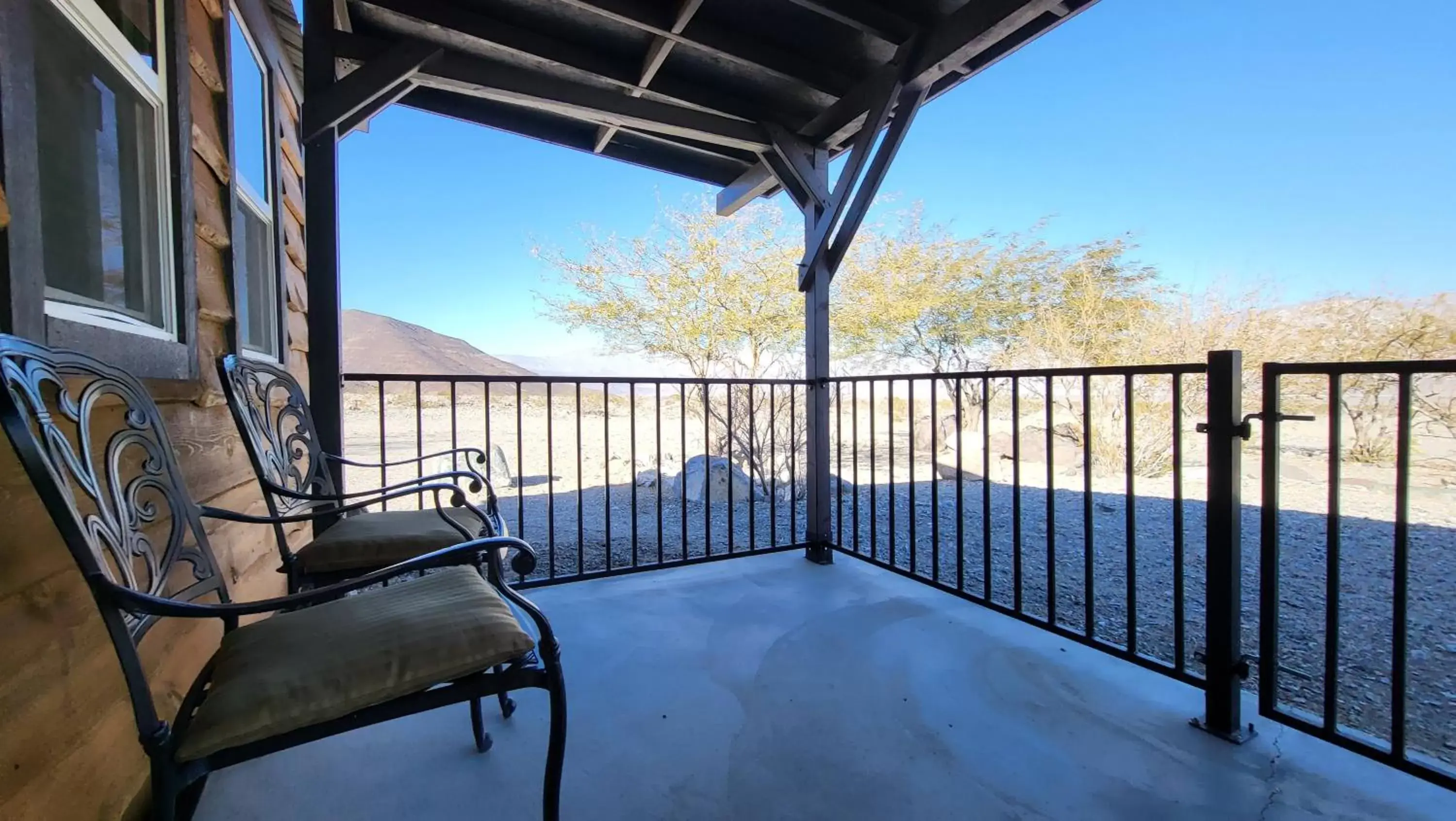 Balcony/Terrace in Panamint Springs Motel & Tents