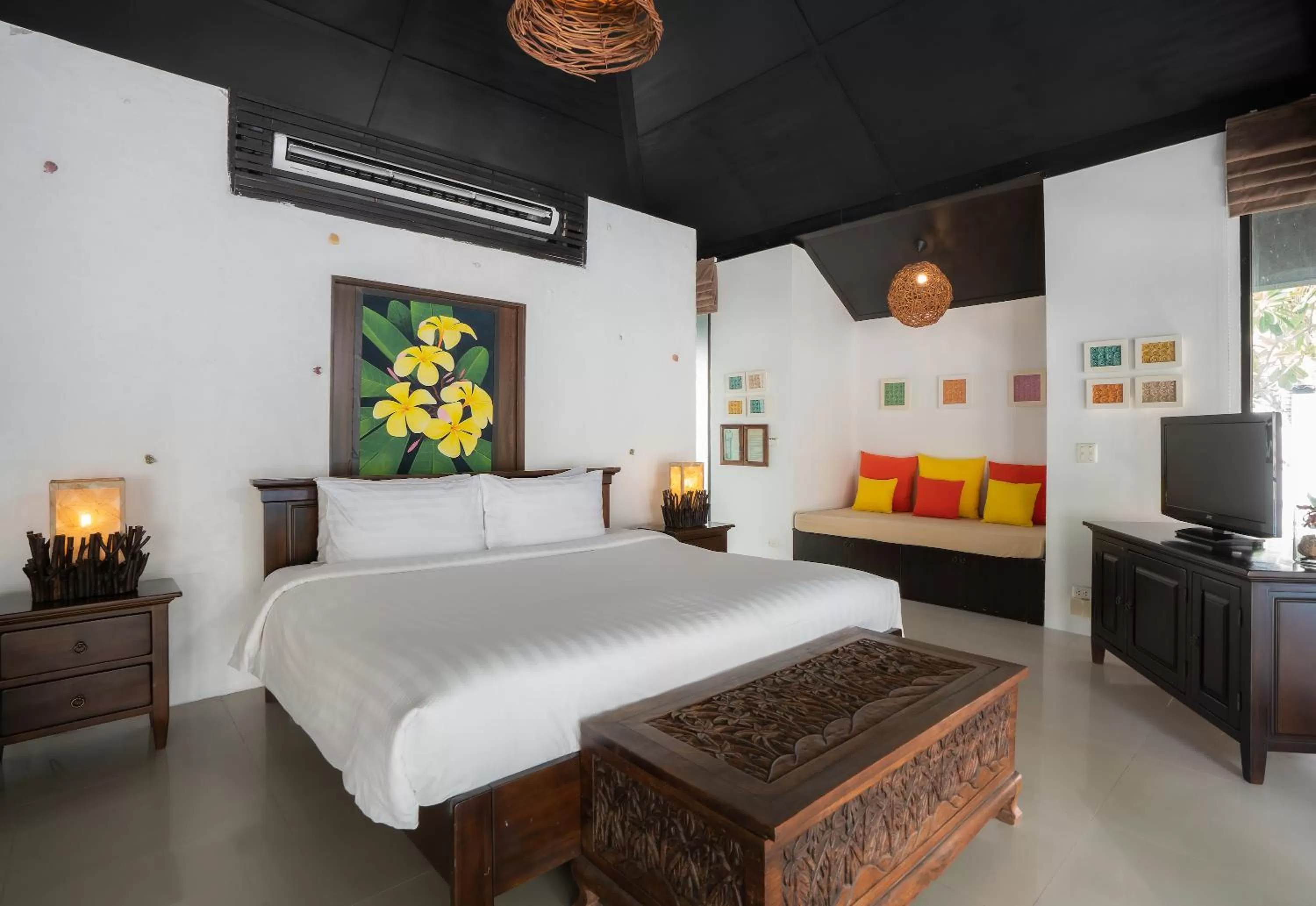 Bedroom, Bed in Dhevan Dara Resort & Spa Hua Hin - Pool Villa