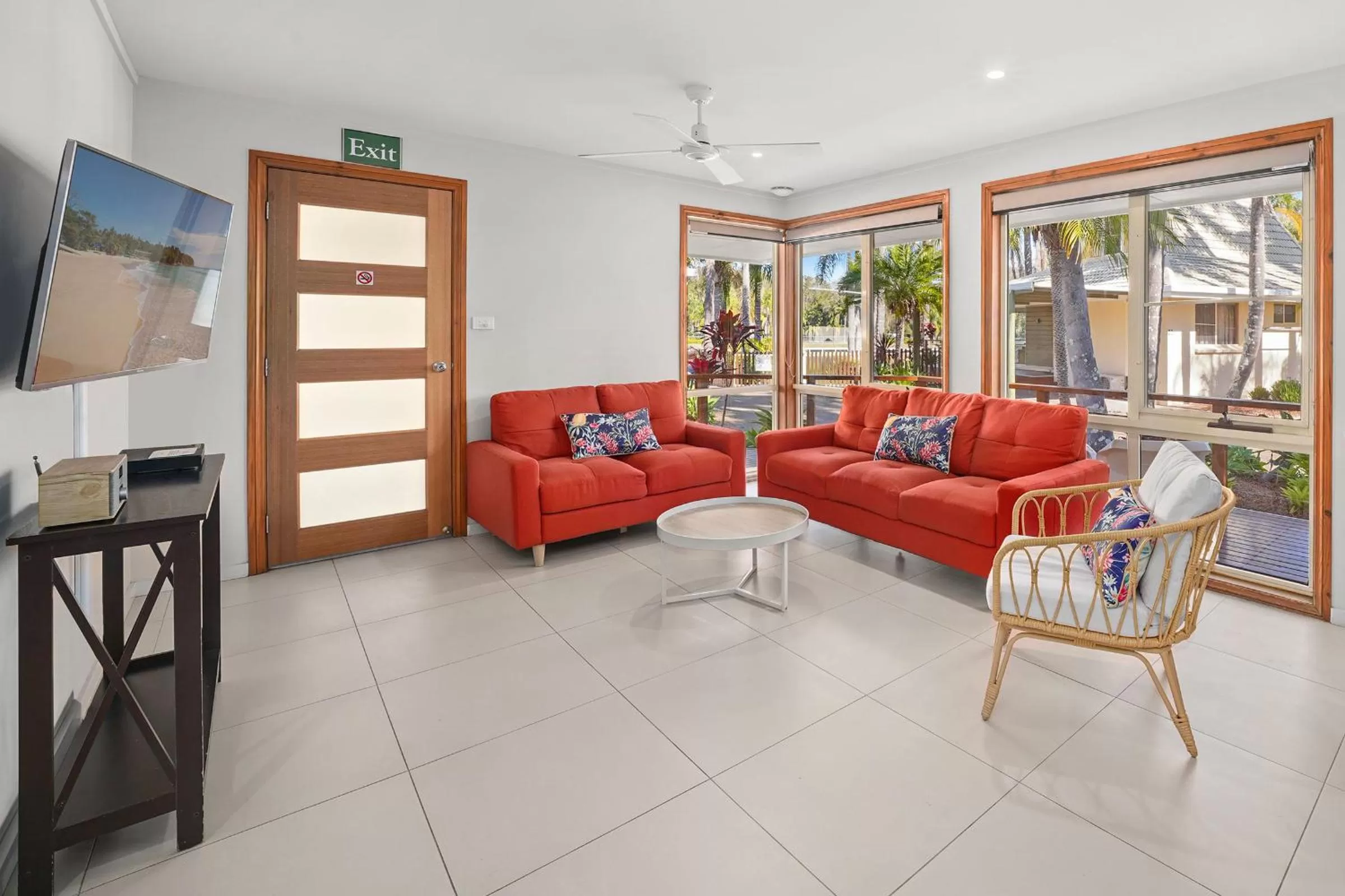 Living room in ULTIQA Village Resort