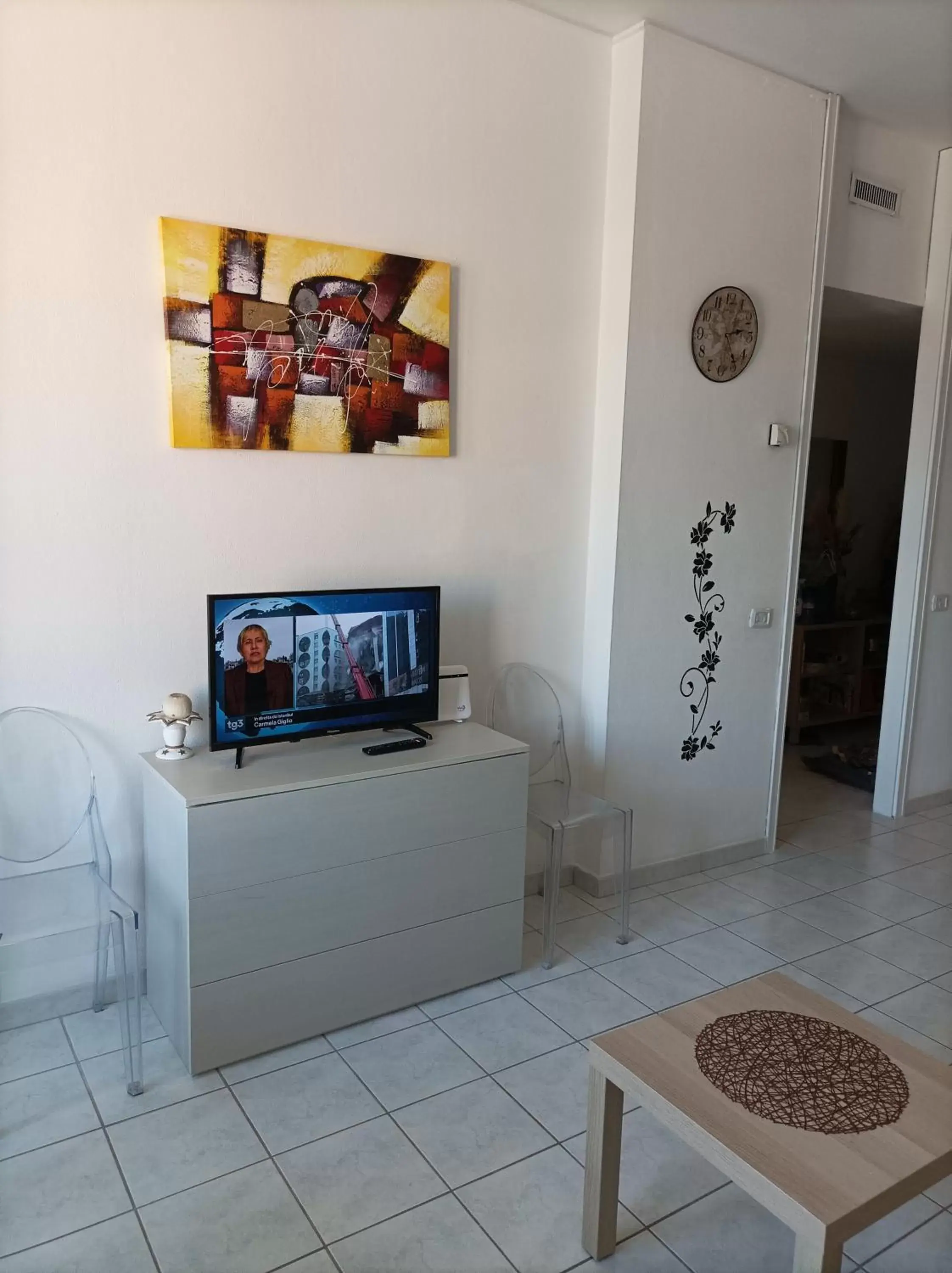 TV/Entertainment Center in Residenza La Lanterna