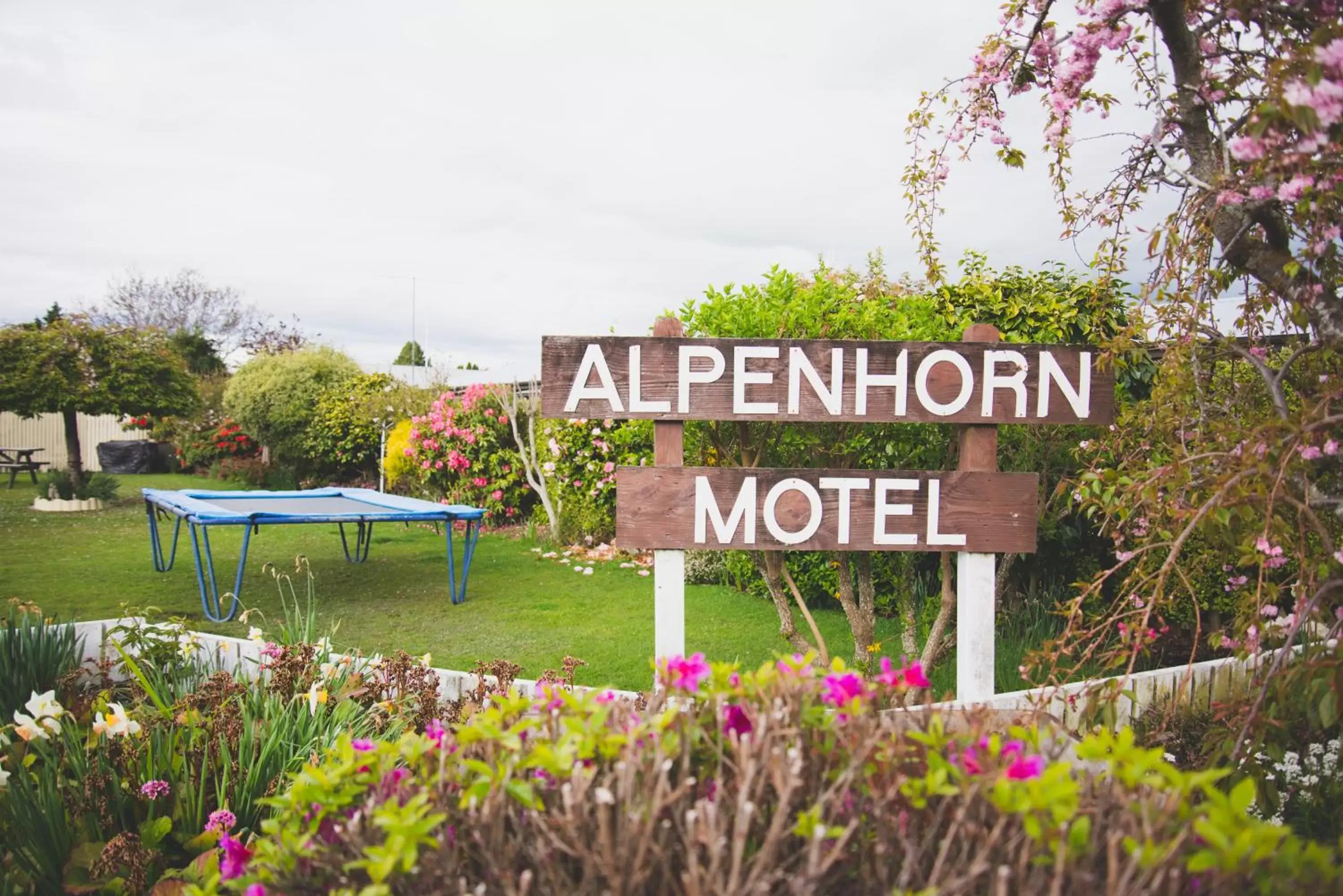 Property logo or sign in Alpenhorn Motel