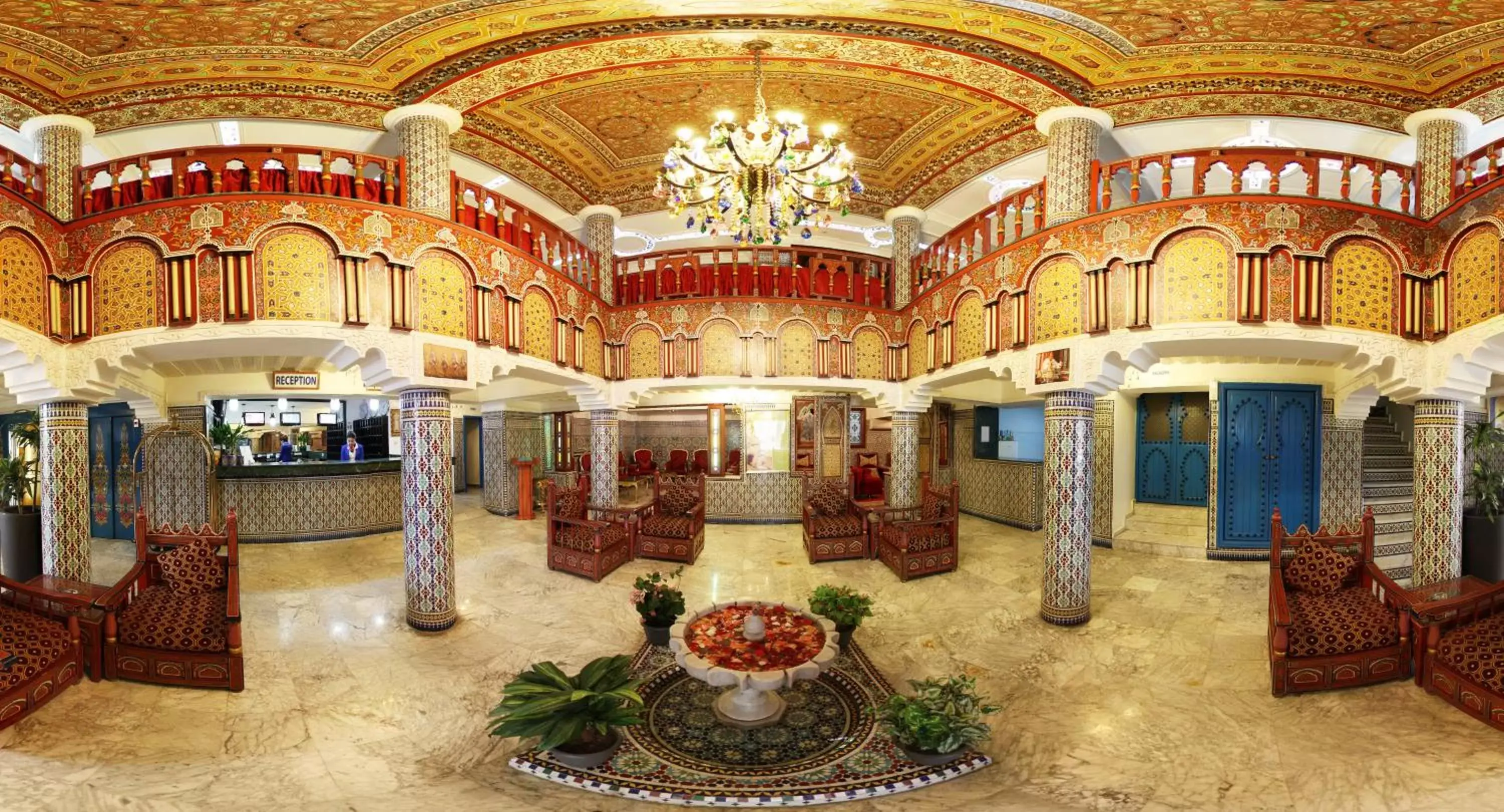 Lobby or reception in Hotel Moroccan House