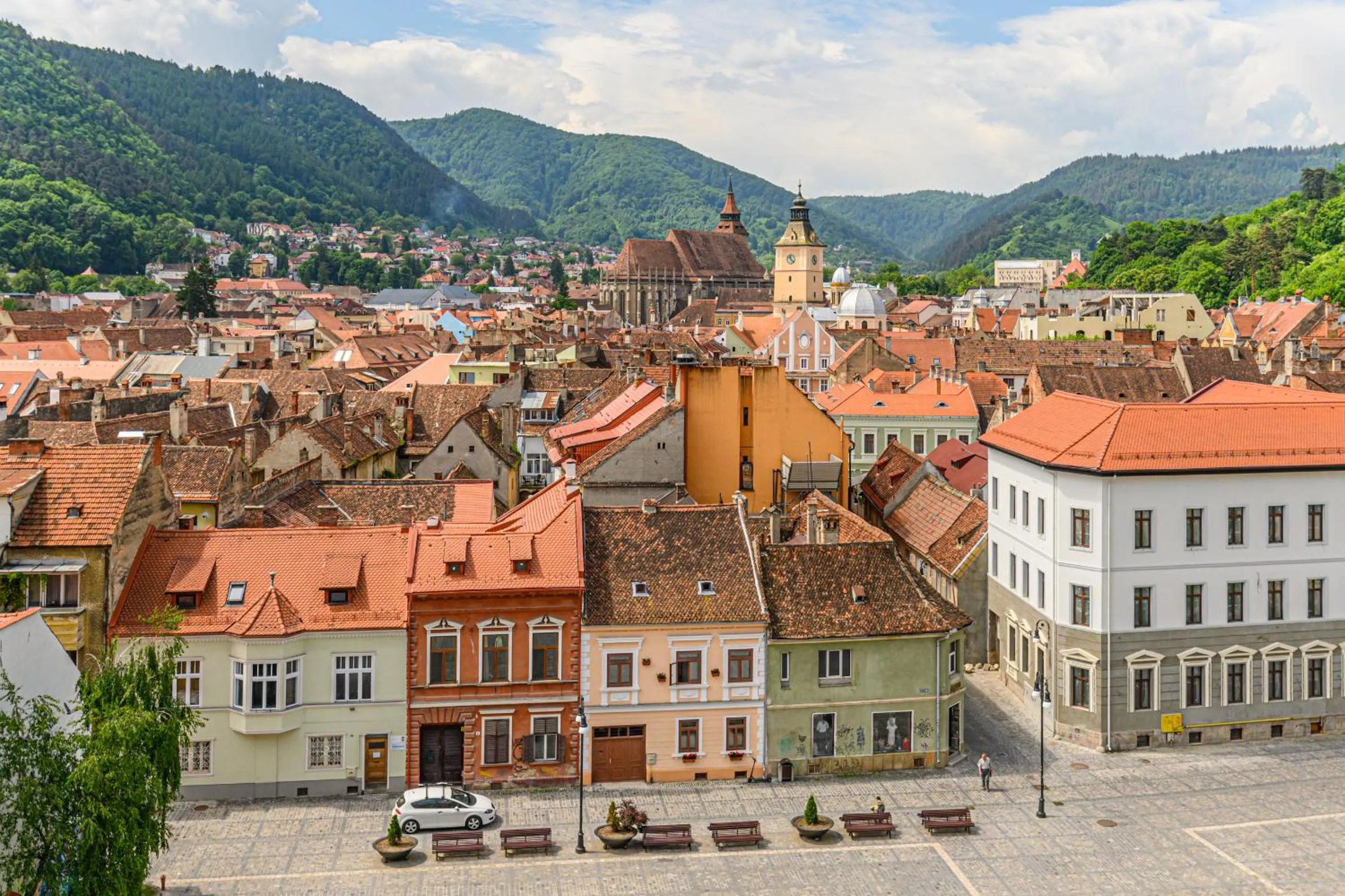 City view in Hotel Aro Palace