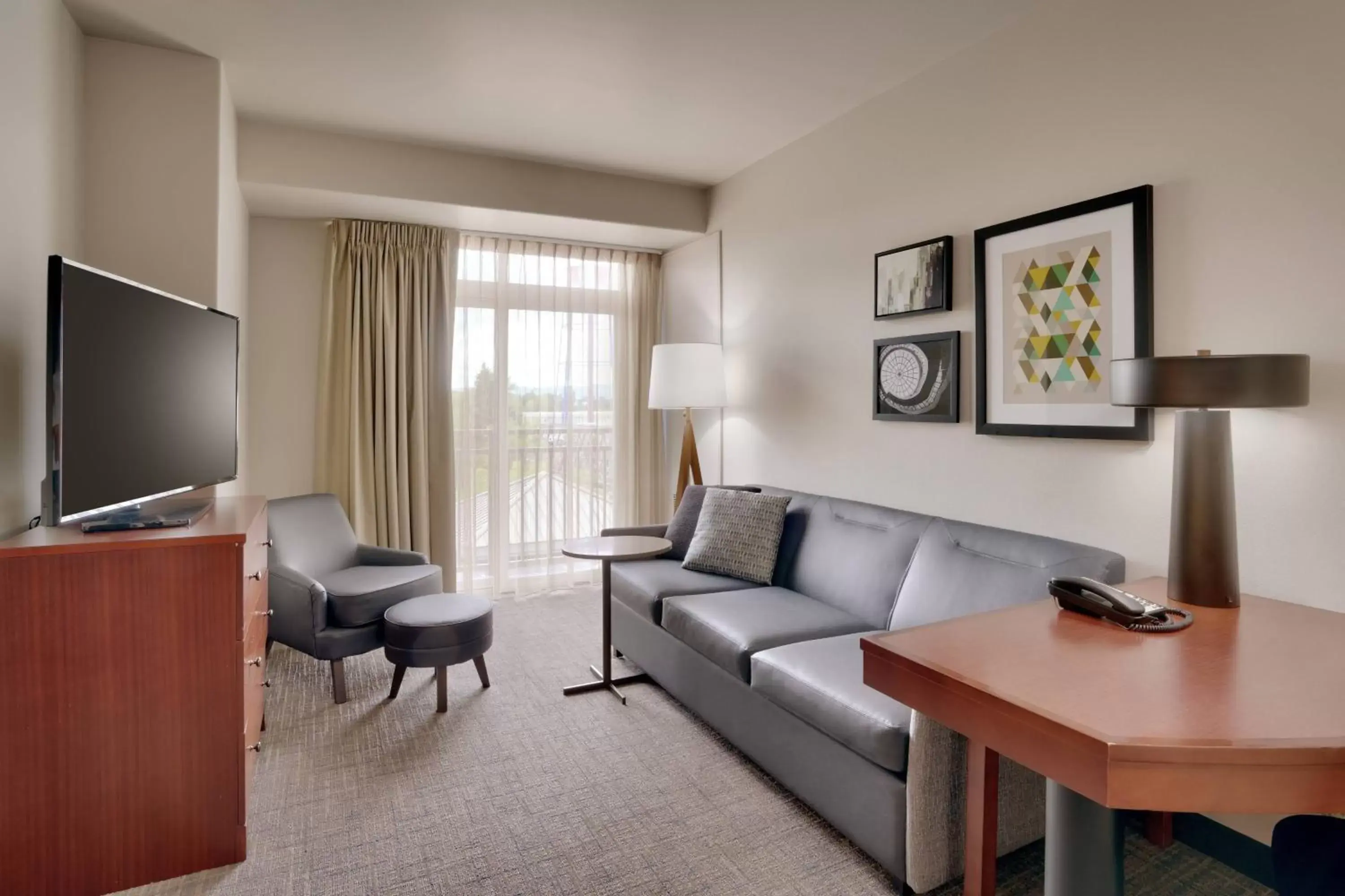 Living room, Seating Area in Residence Inn by Marriott Idaho Falls