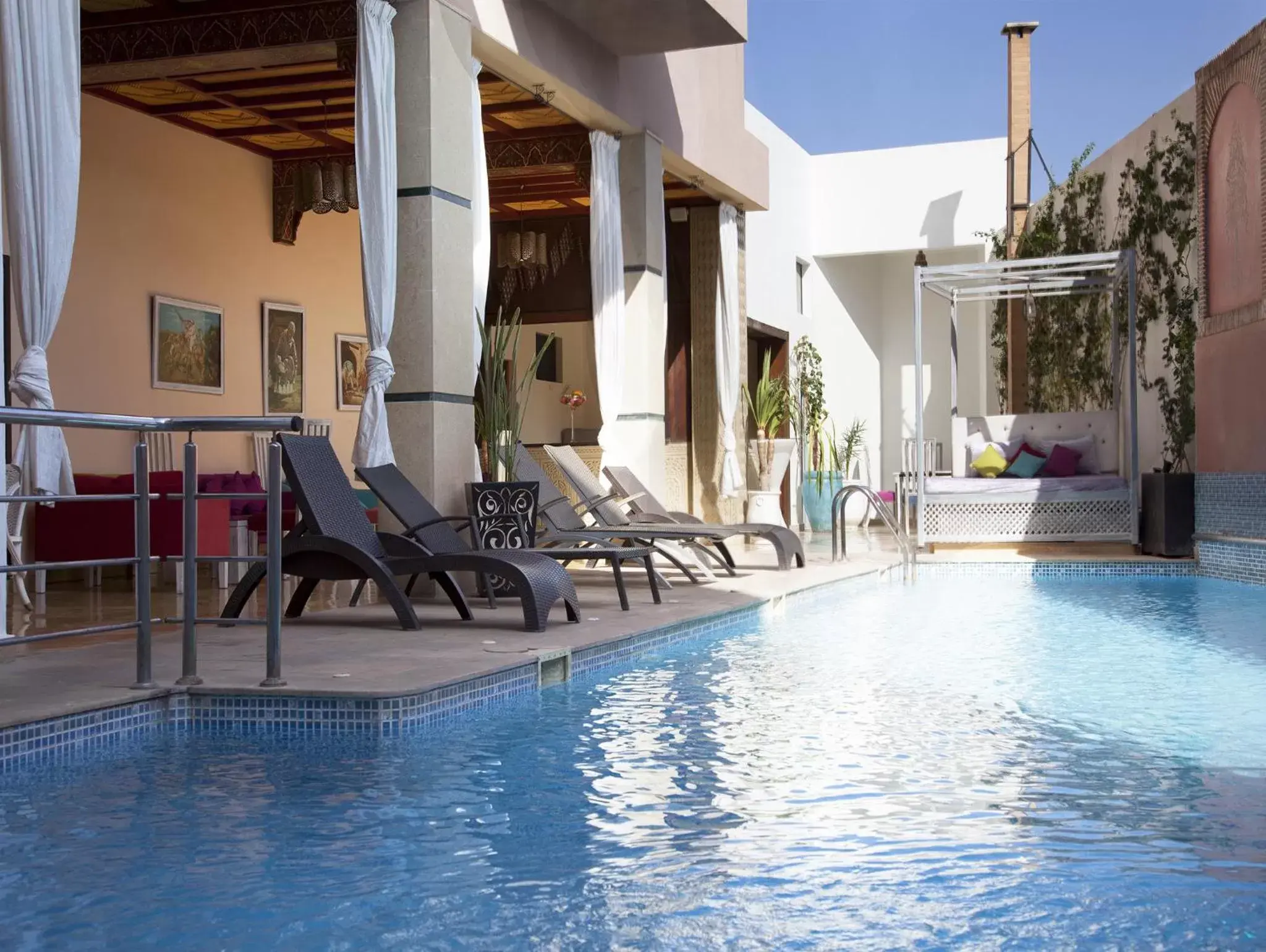 Swimming Pool in Hotel Lawrence d'Arabie