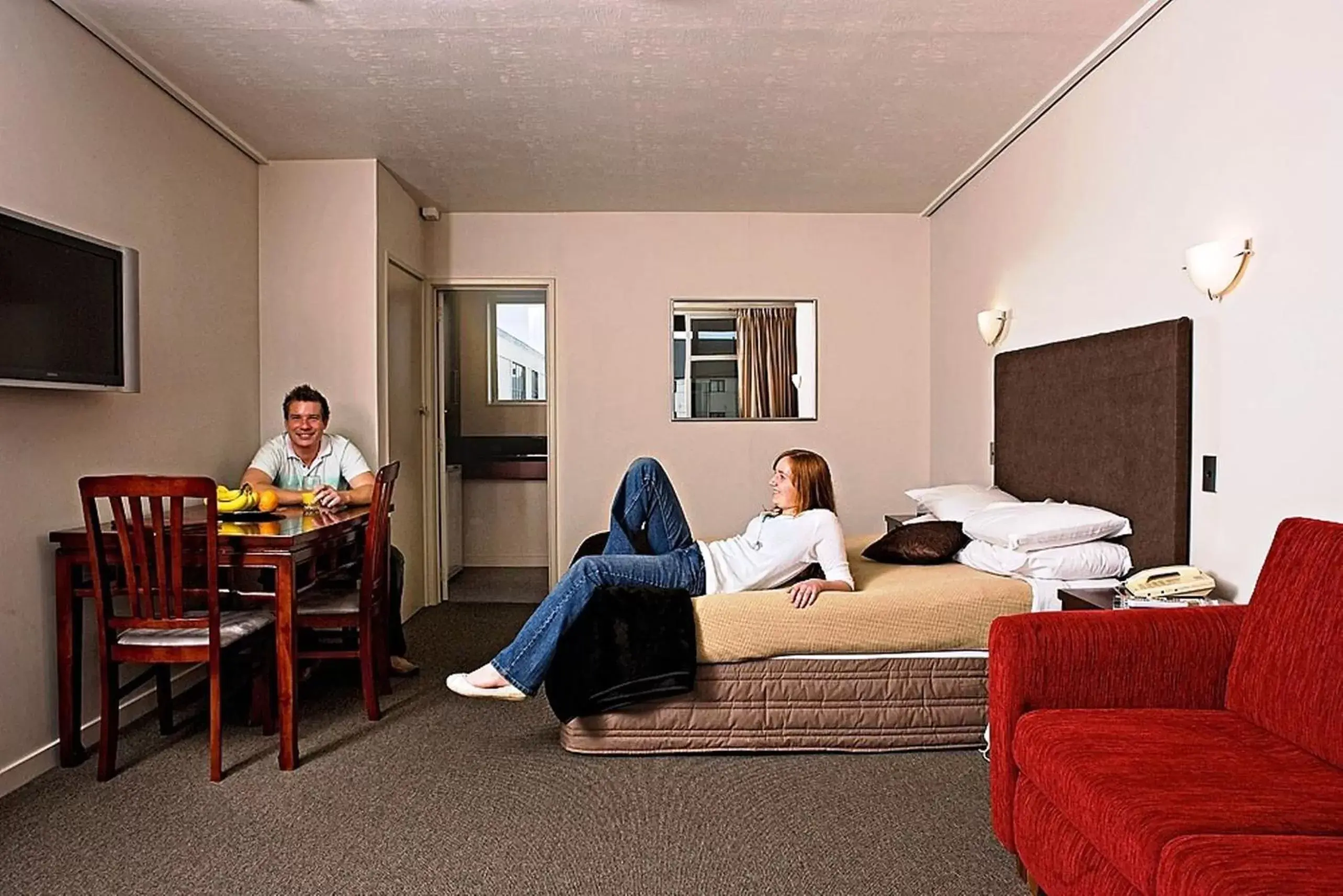 Photo of the whole room, Bed in City Central Motel Apartments Photo of the whole room, Bed in City Central Motel Apartments