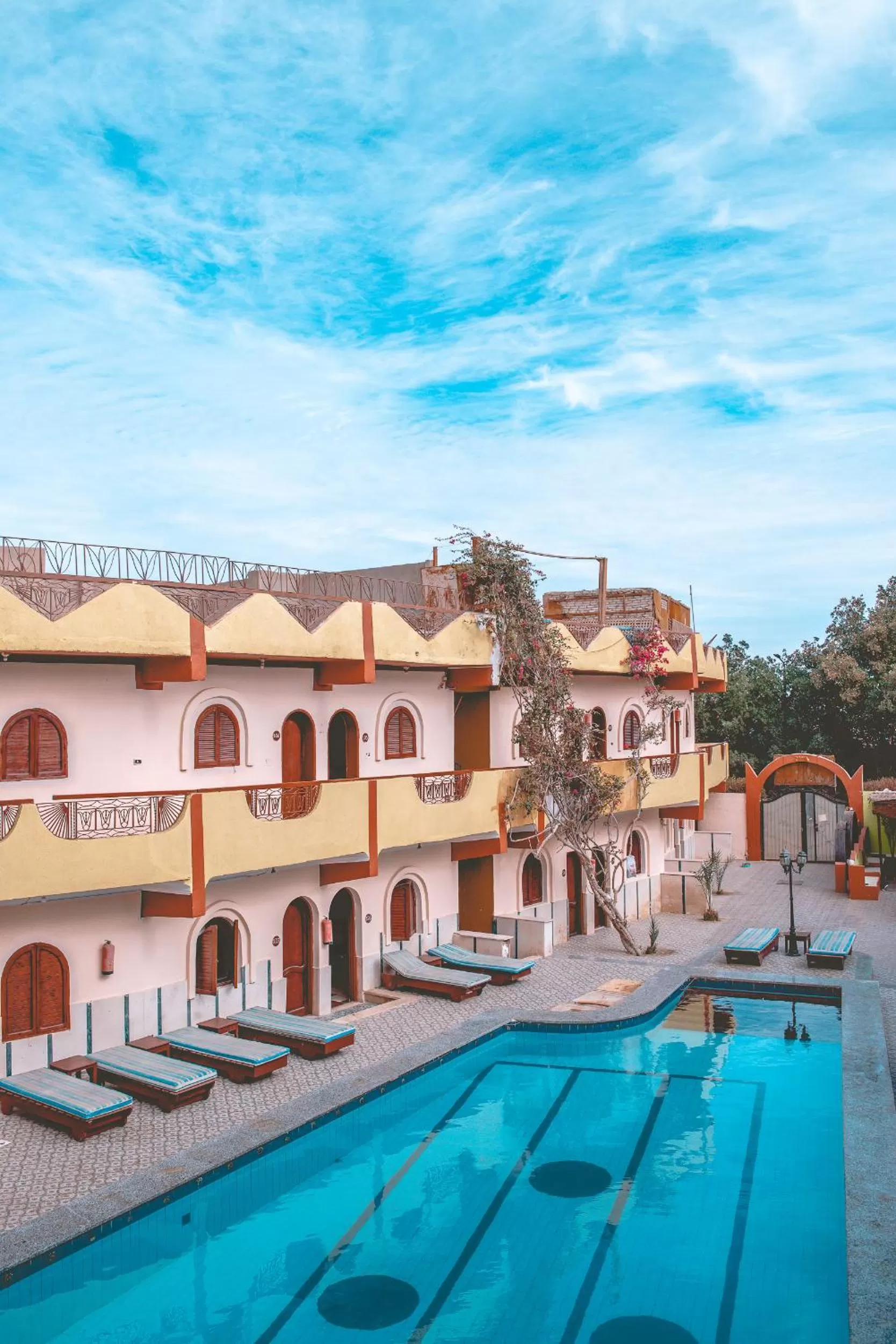Swimming pool in Dahab Plaza Hotel