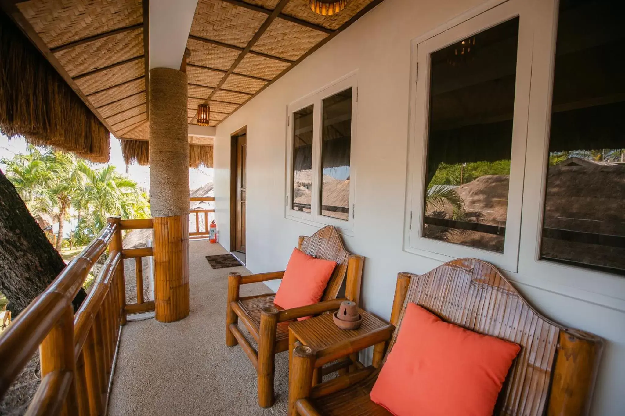 Seating Area in Kav's Beach Resort