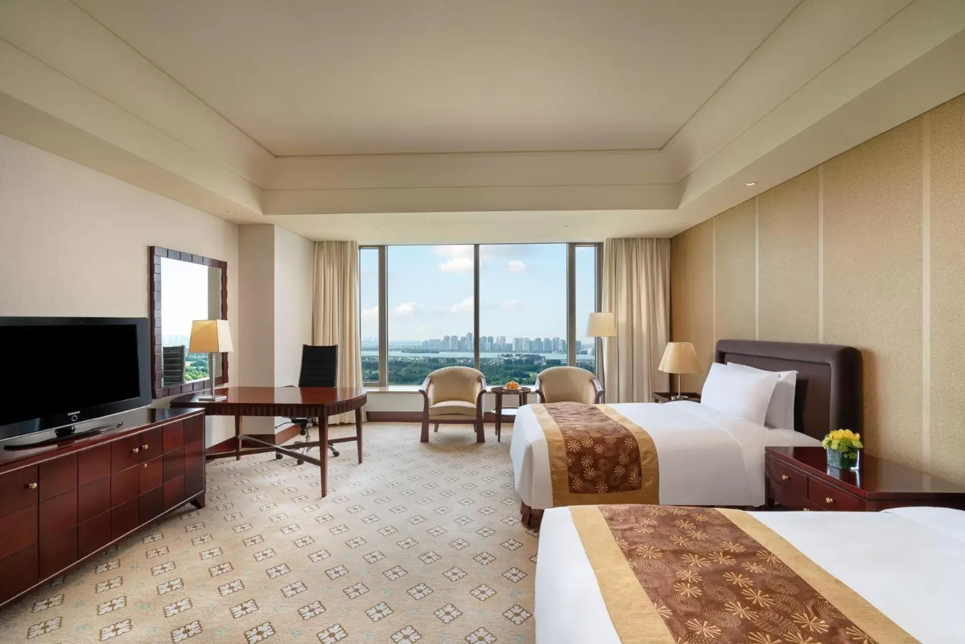 Executive Golf View Twin Room in Kempinski Hotel Suzhou Executive Golf View Twin Room in Kempinski Hotel Suzhou