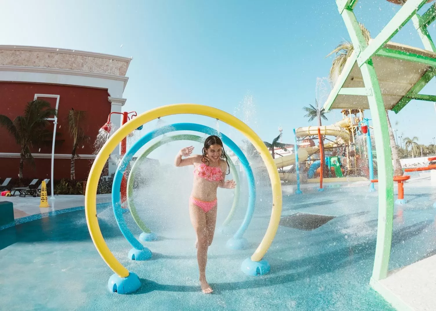 Aqua park in Hard Rock Hotel Riviera Maya - All Inclusive