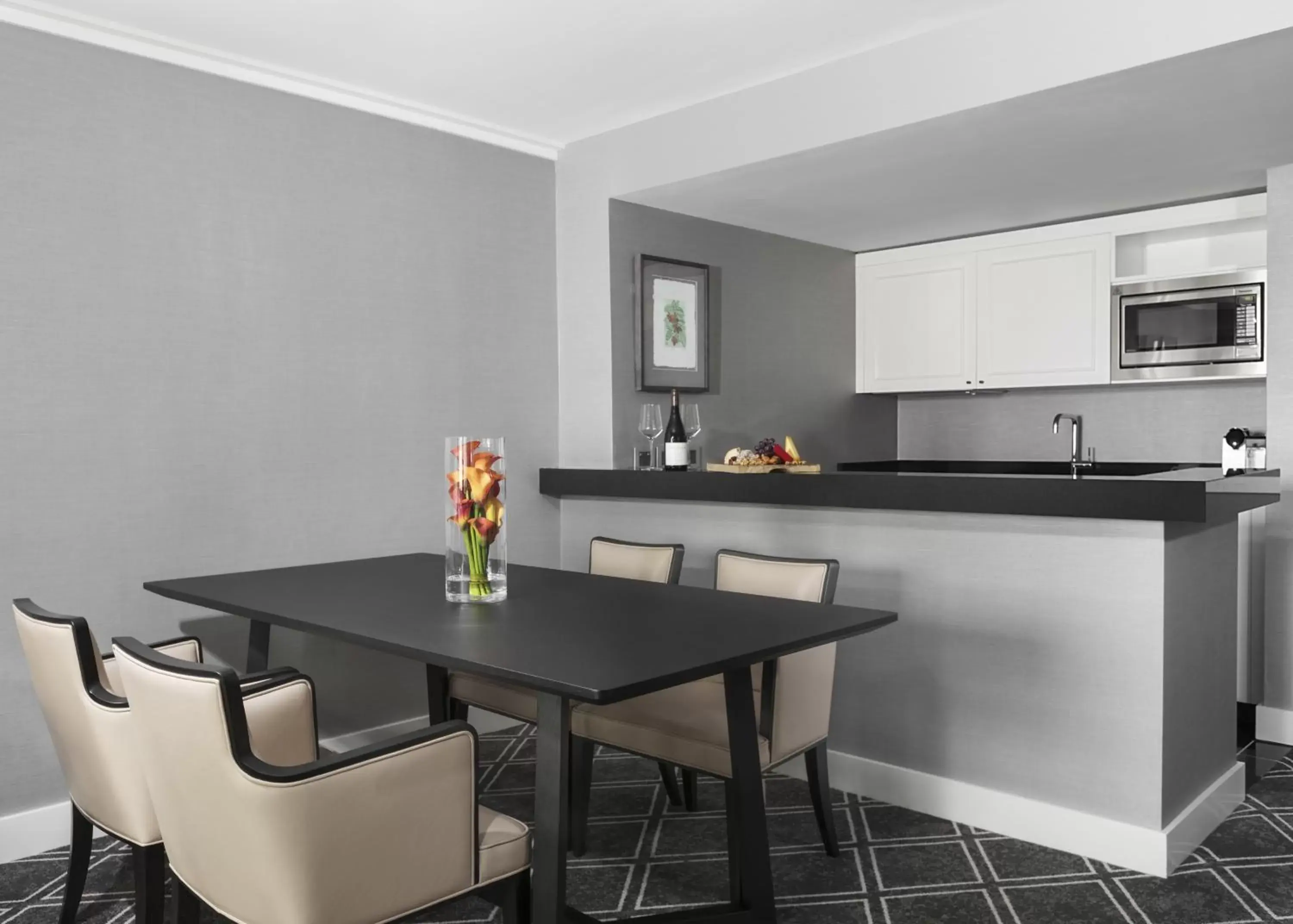 Kitchen or kitchenette, Dining Area in Cordis, Auckland by Langham Hospitality Group