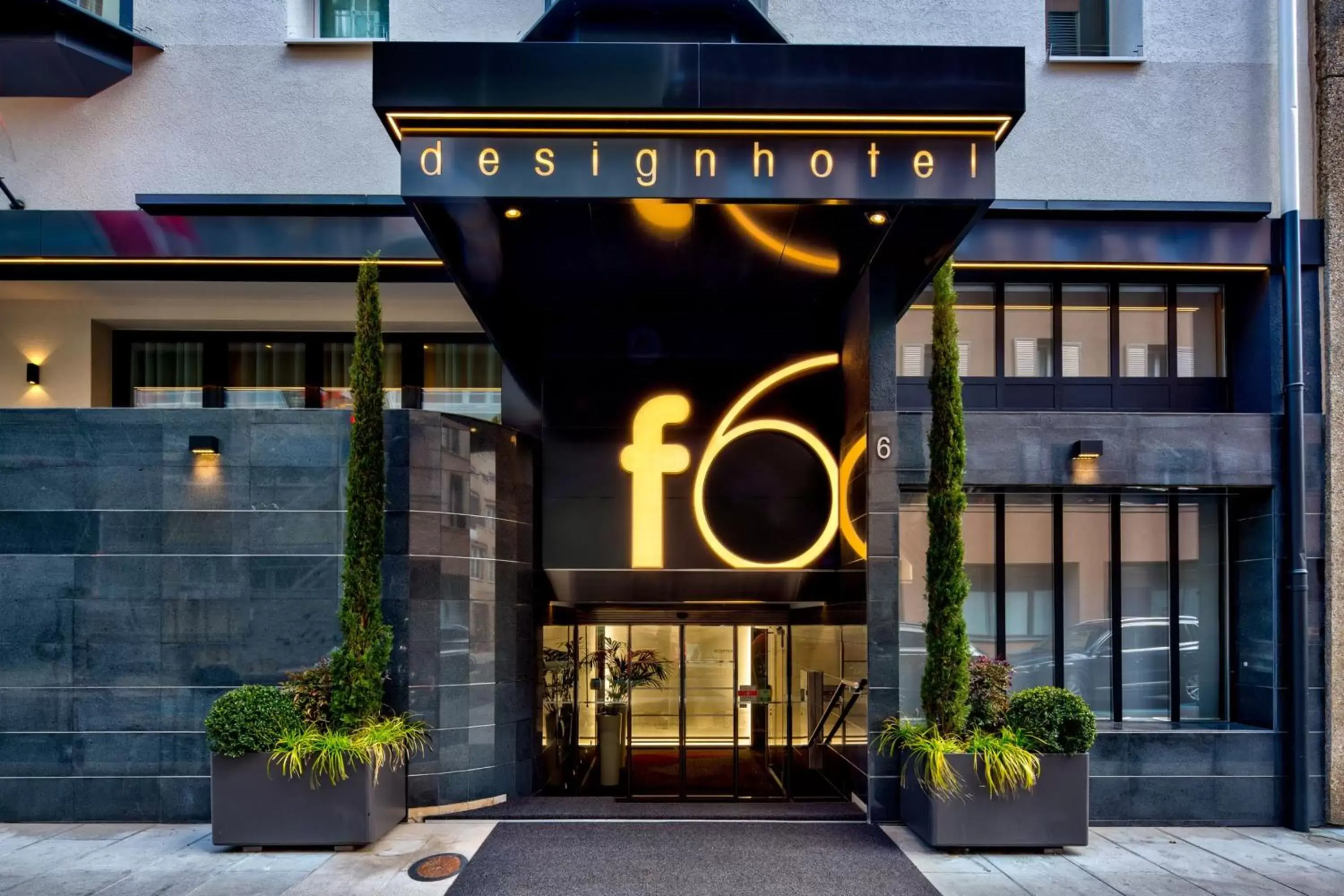 Facade/entrance in Design Hotel f6