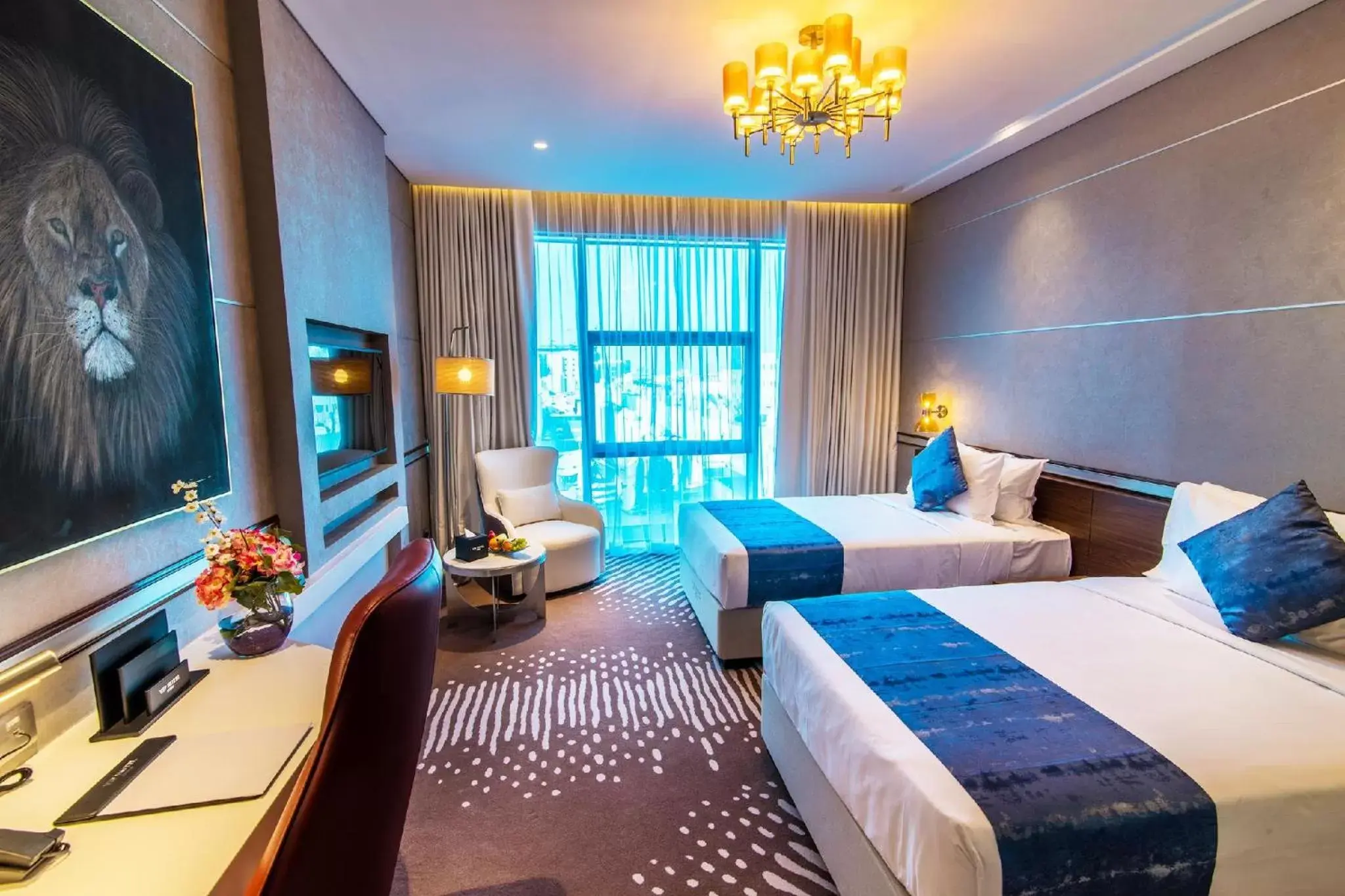 Photo of the whole room in VIP Hotel Doha Qatar