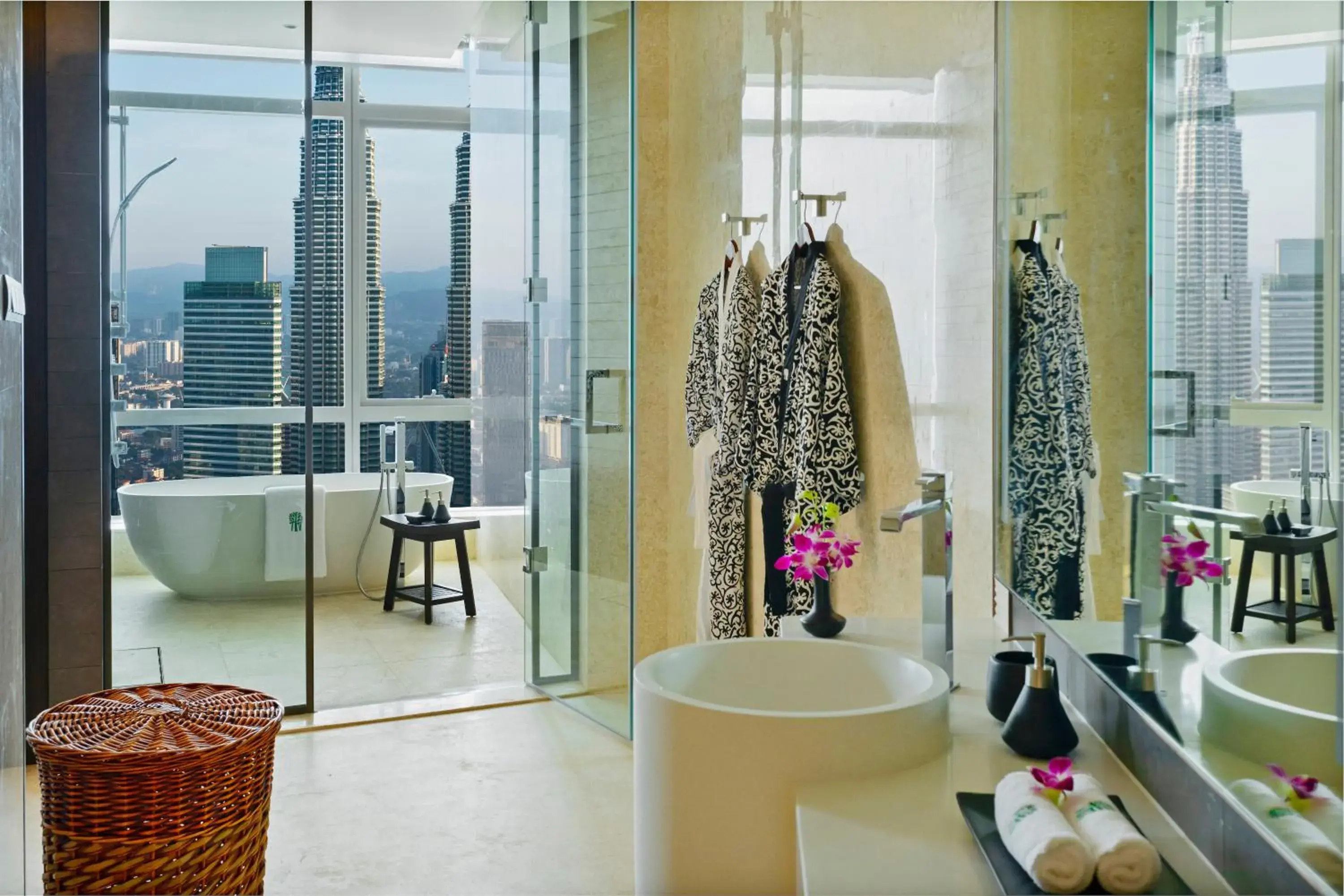 Bathroom in Banyan Tree Kuala Lumpur