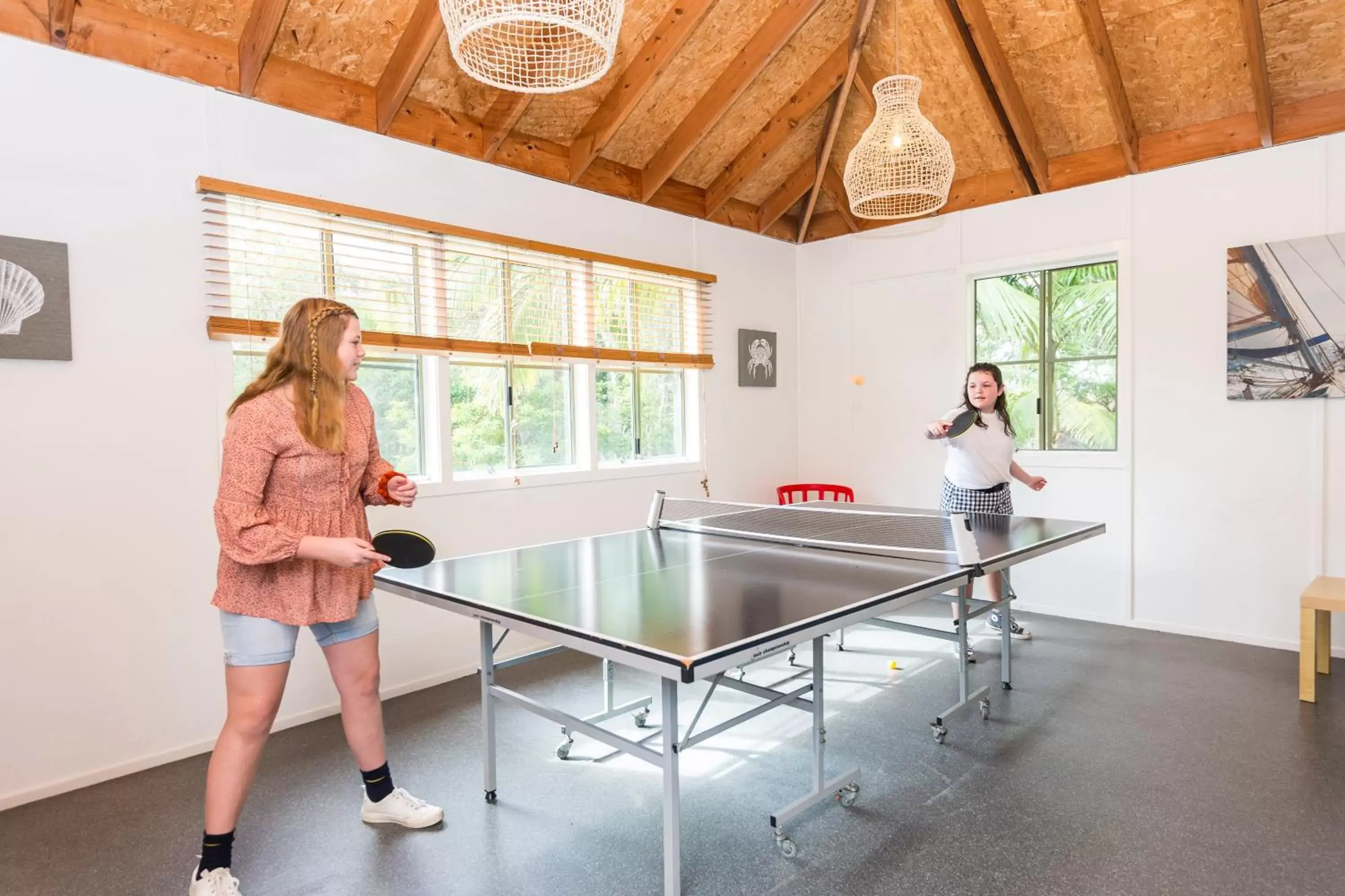 Table Tennis in The Oasis Apartments and Treetop Houses