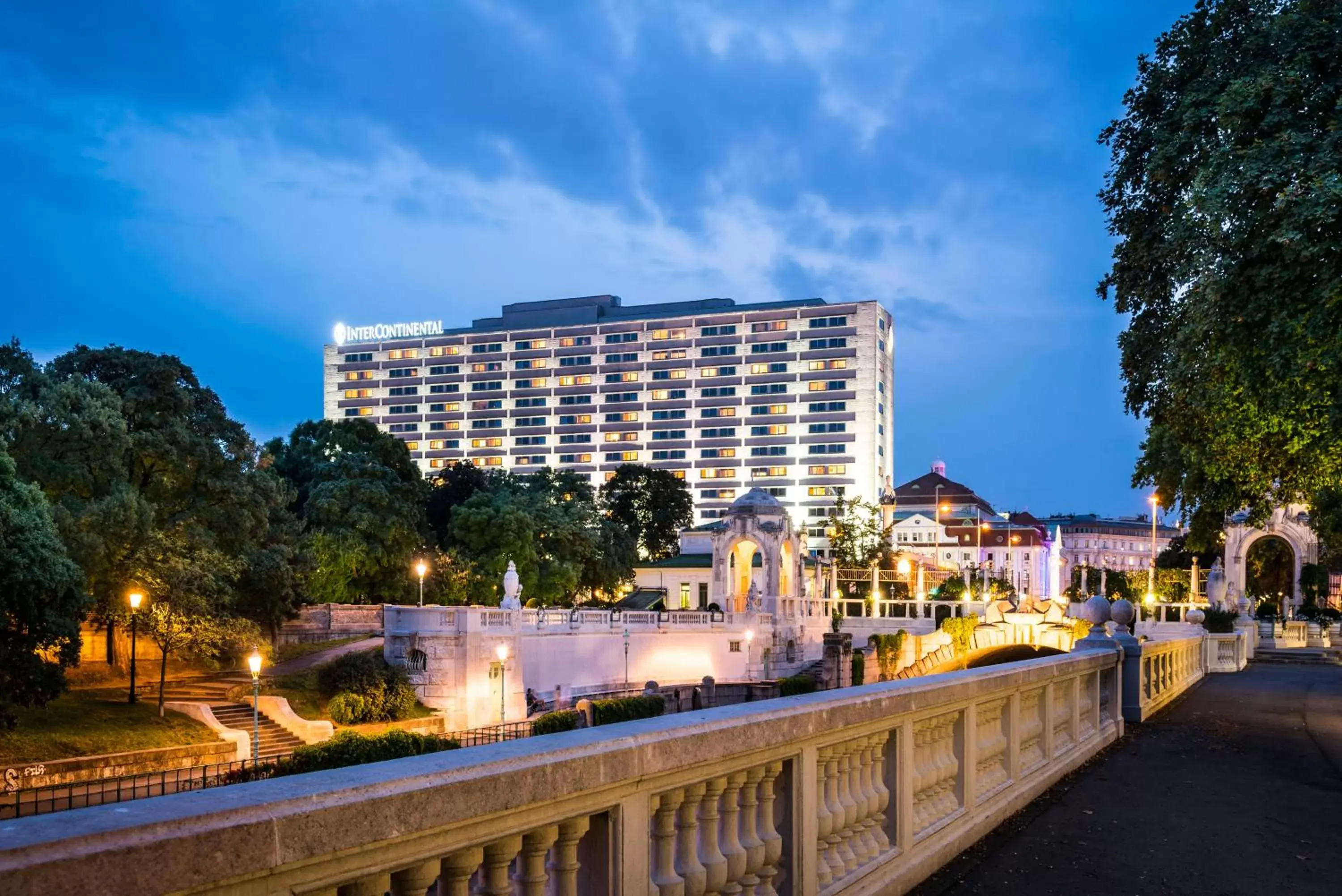 Property building in InterContinental Wien, an IHG Hotel