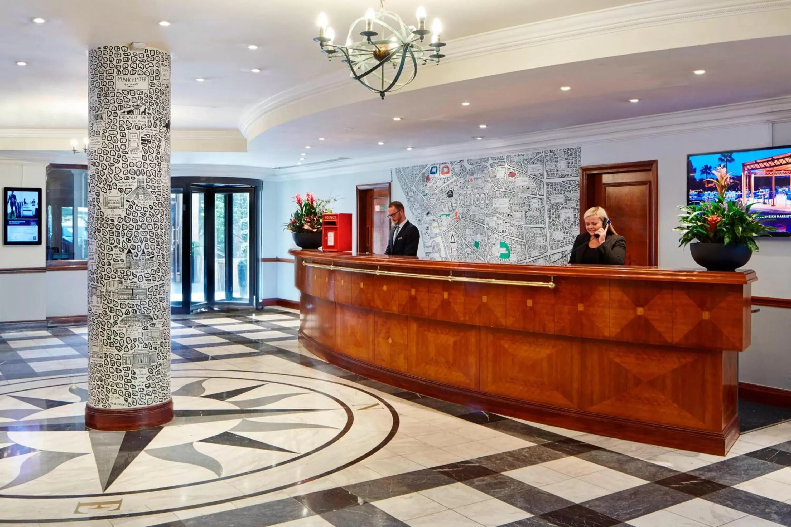Lobby or reception, Lobby/Reception in Delta Hotels by Marriott Liverpool City Centre
