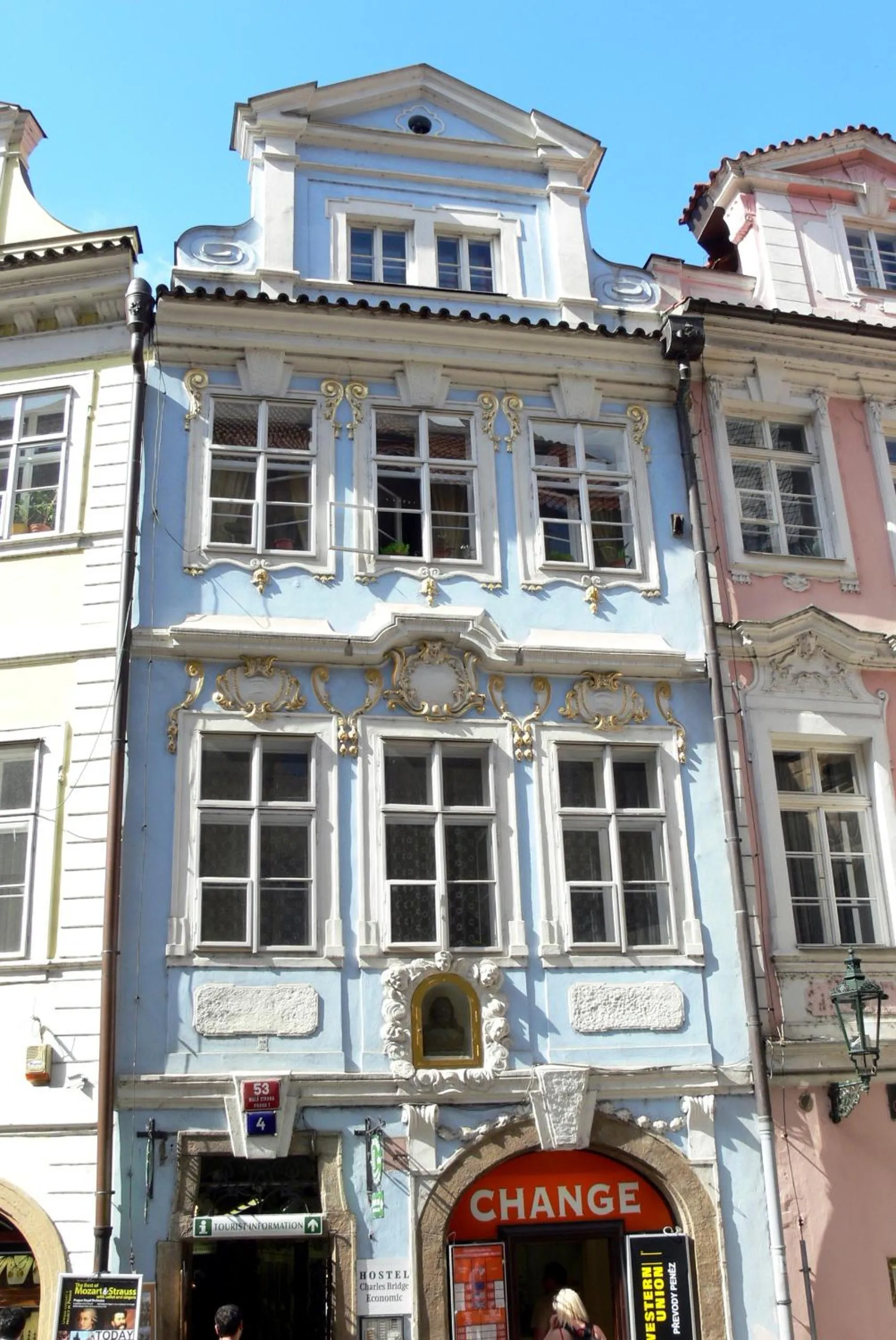 Property building in Charles Bridge Hostel & Apartments