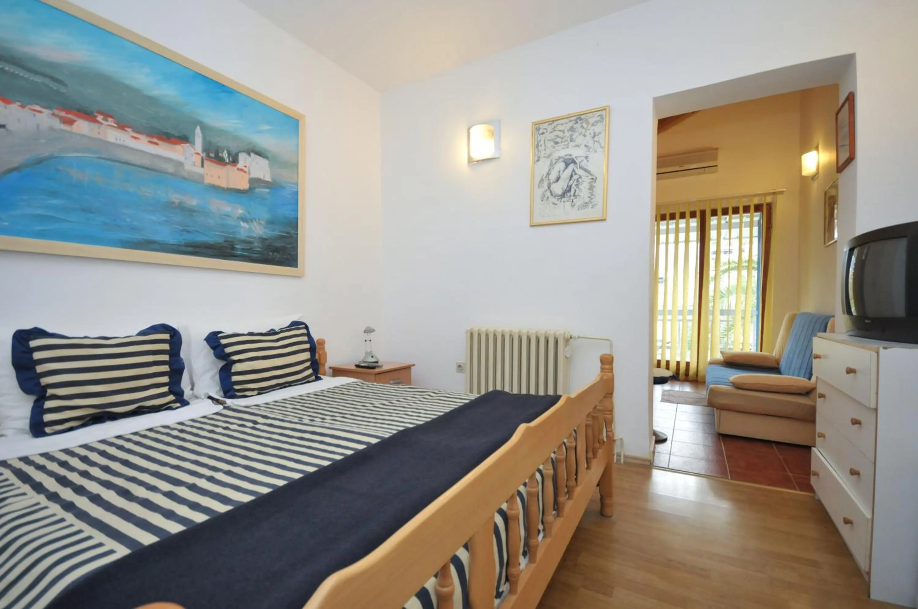 Bedroom, Bed in Hotel Oaza