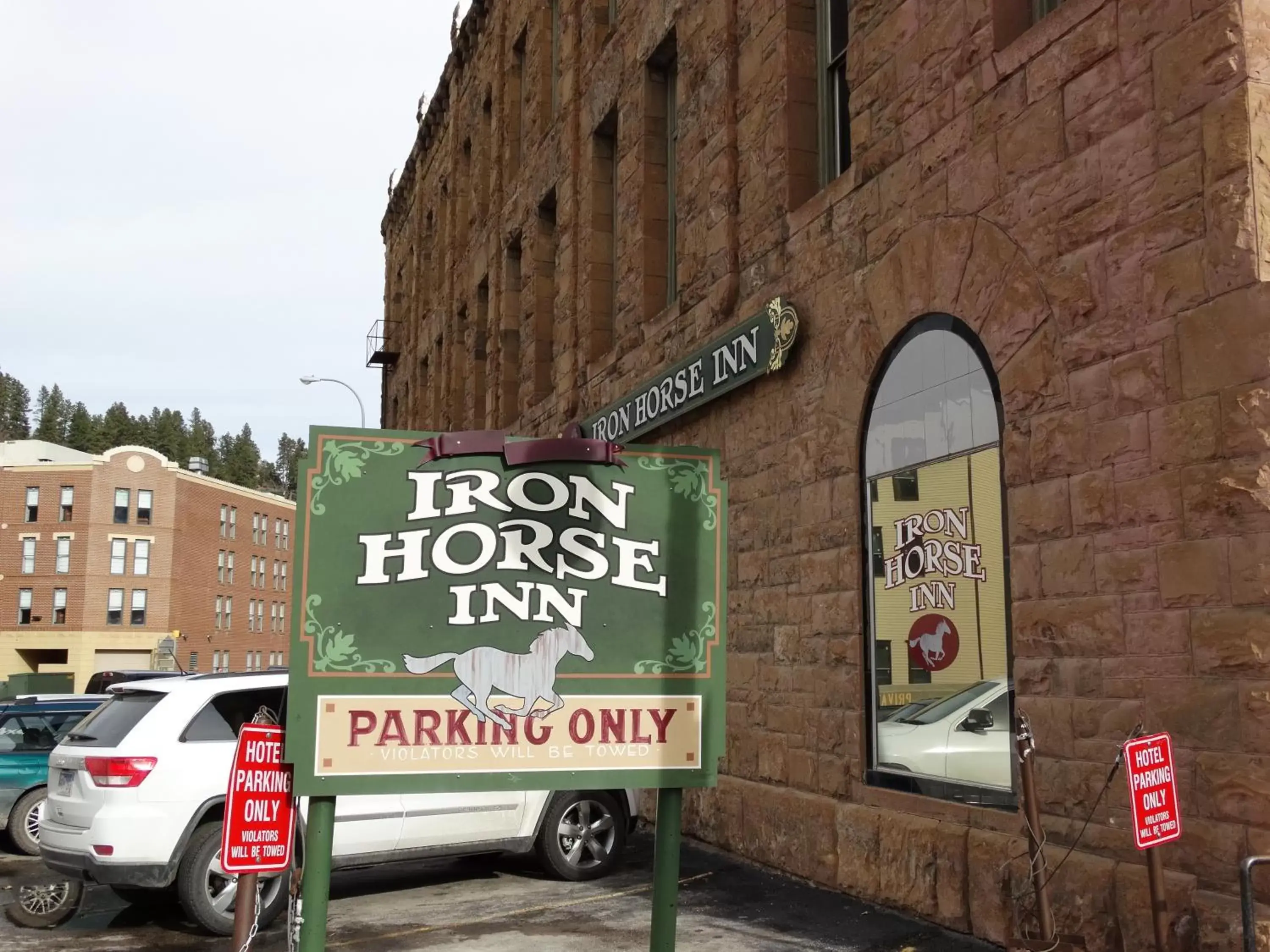 Facade/entrance in Historic Iron Horse Inn - Deadwood