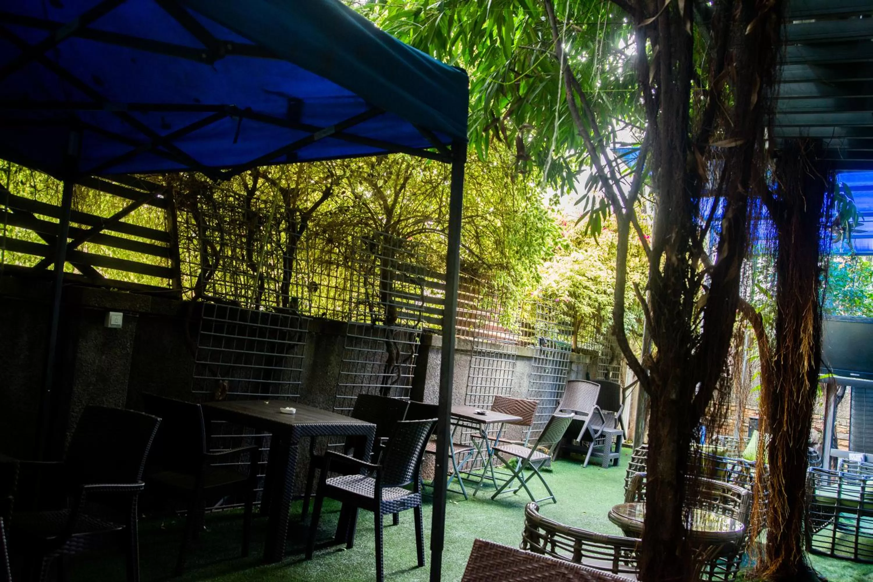 Patio in Sese Cottage