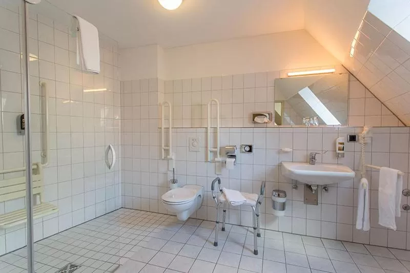 Bathroom in Hotel Restaurant Brintrup