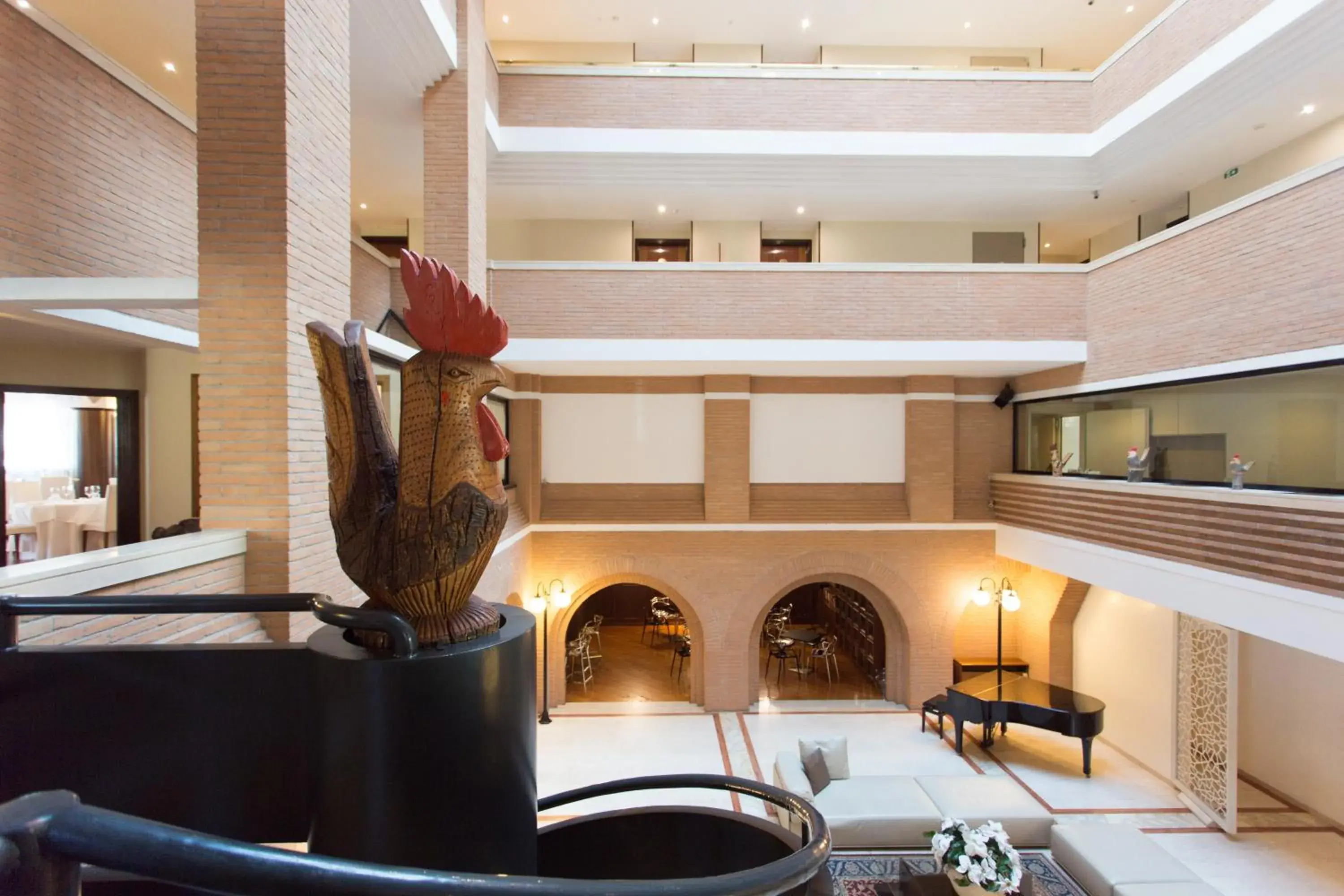 Lobby/Reception in Hostellerie Du Cheval Blanc