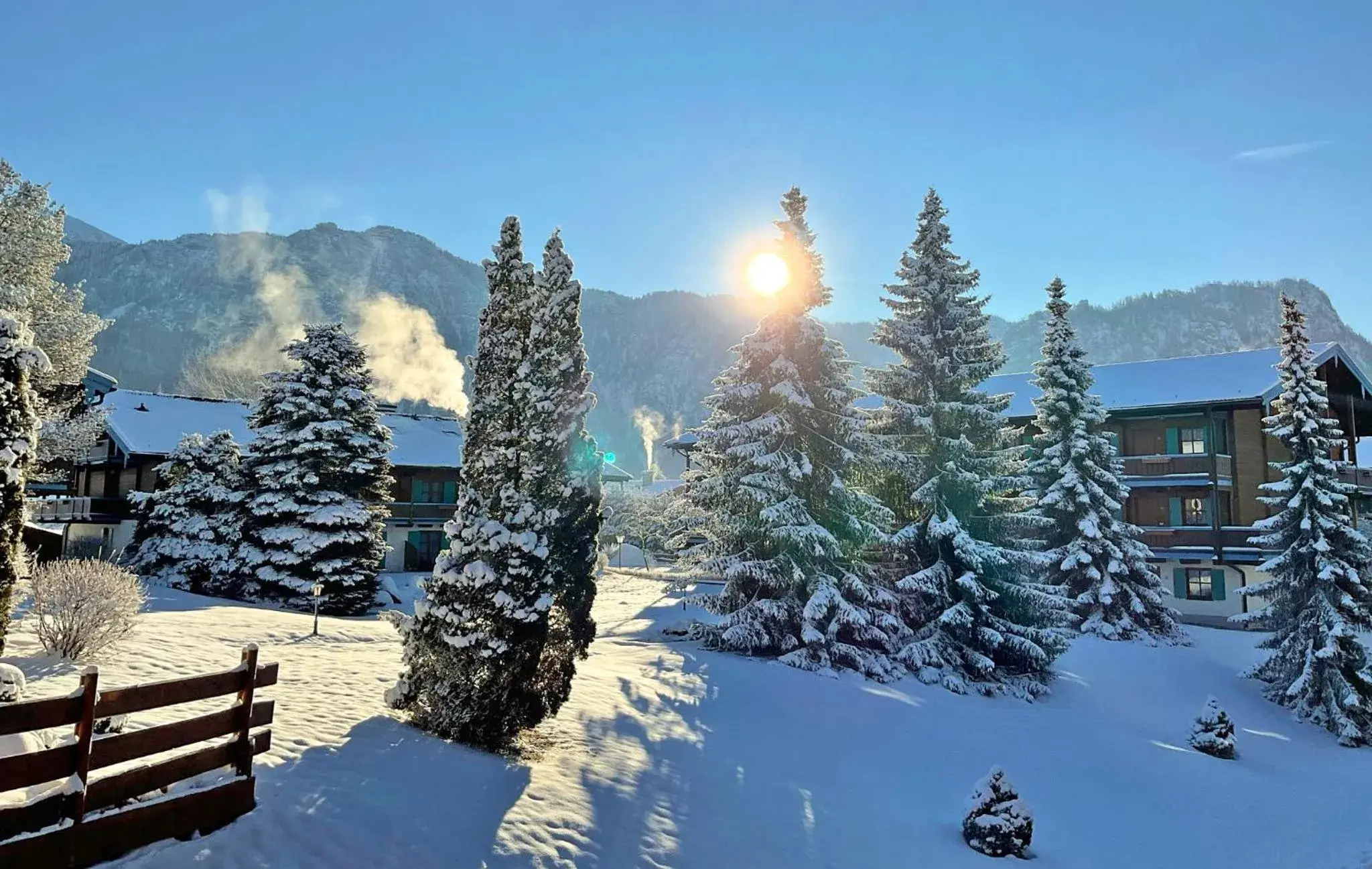 Winter in Das Bergmayr - Chiemgauer Alpenhotel
