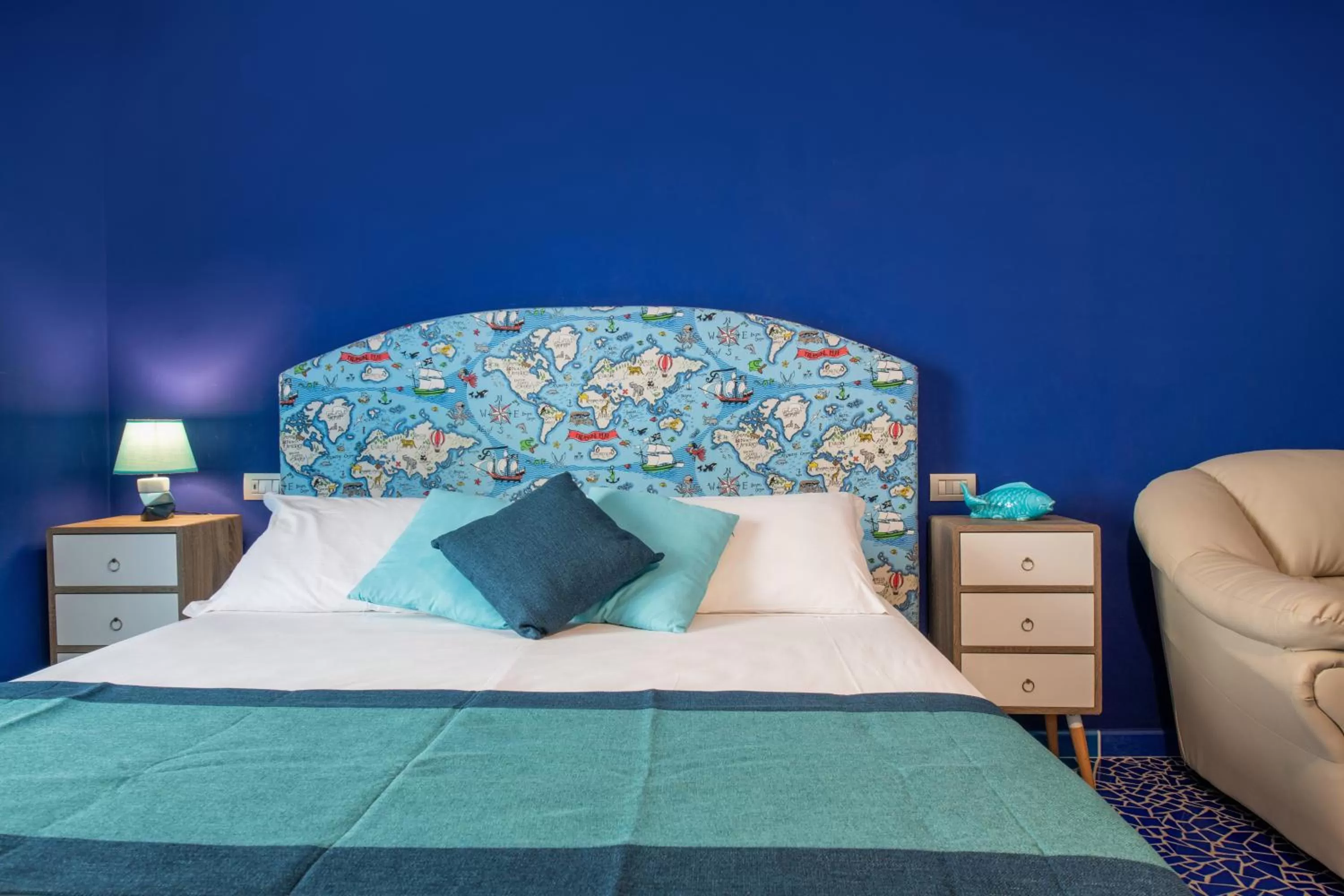 Bed in Aquae Romanae