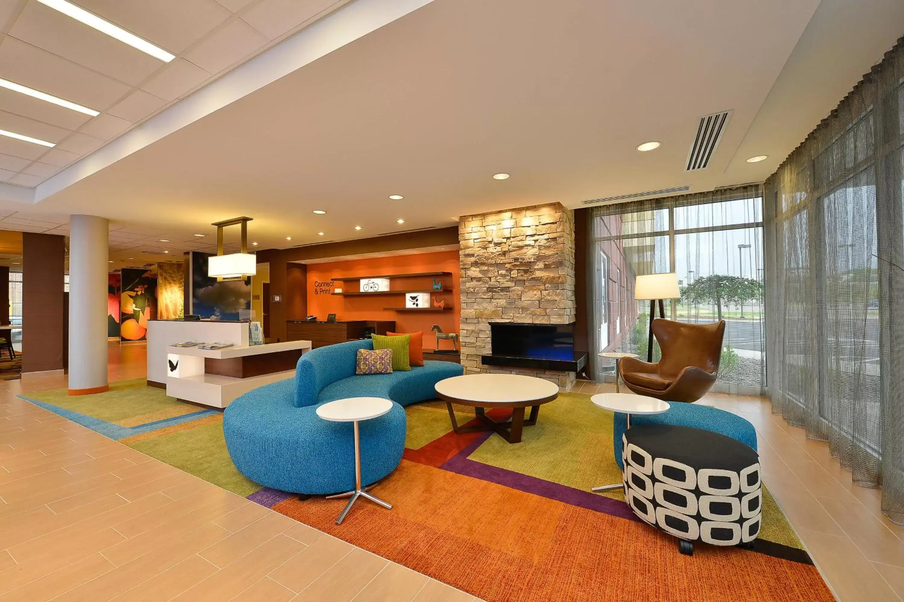 Lobby or reception, Lobby/Reception in Fairfield Inn & Suites by Marriott Elmira Corning