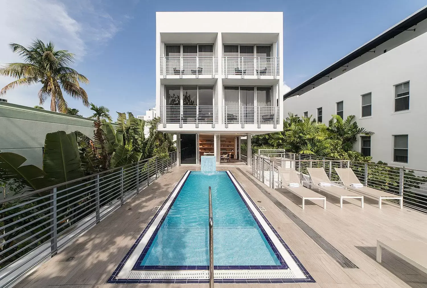 Property building, Swimming Pool in The Meridian Hotel Miami Beach