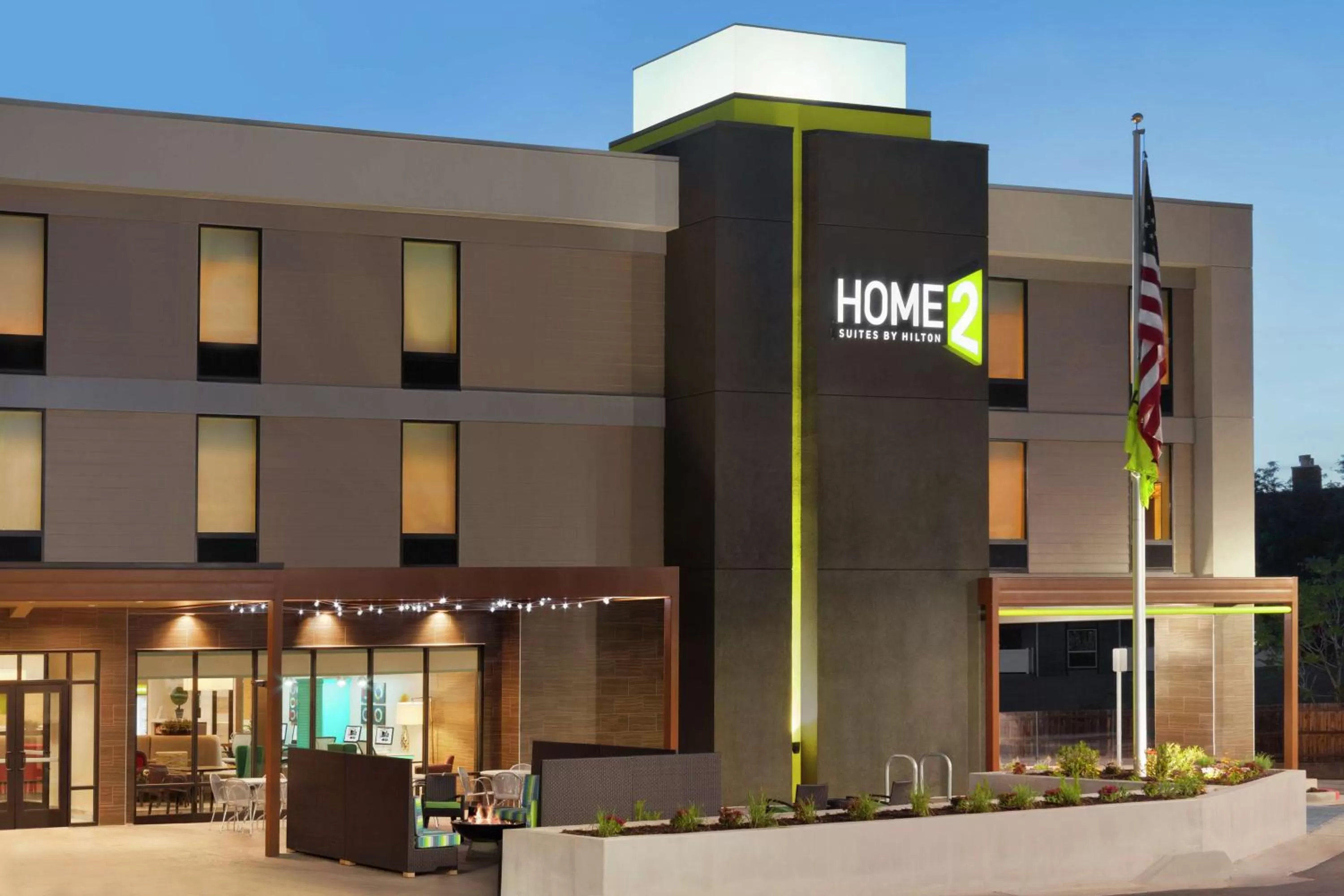 Property building in Home2 Suites by Hilton Salt Lake City-East