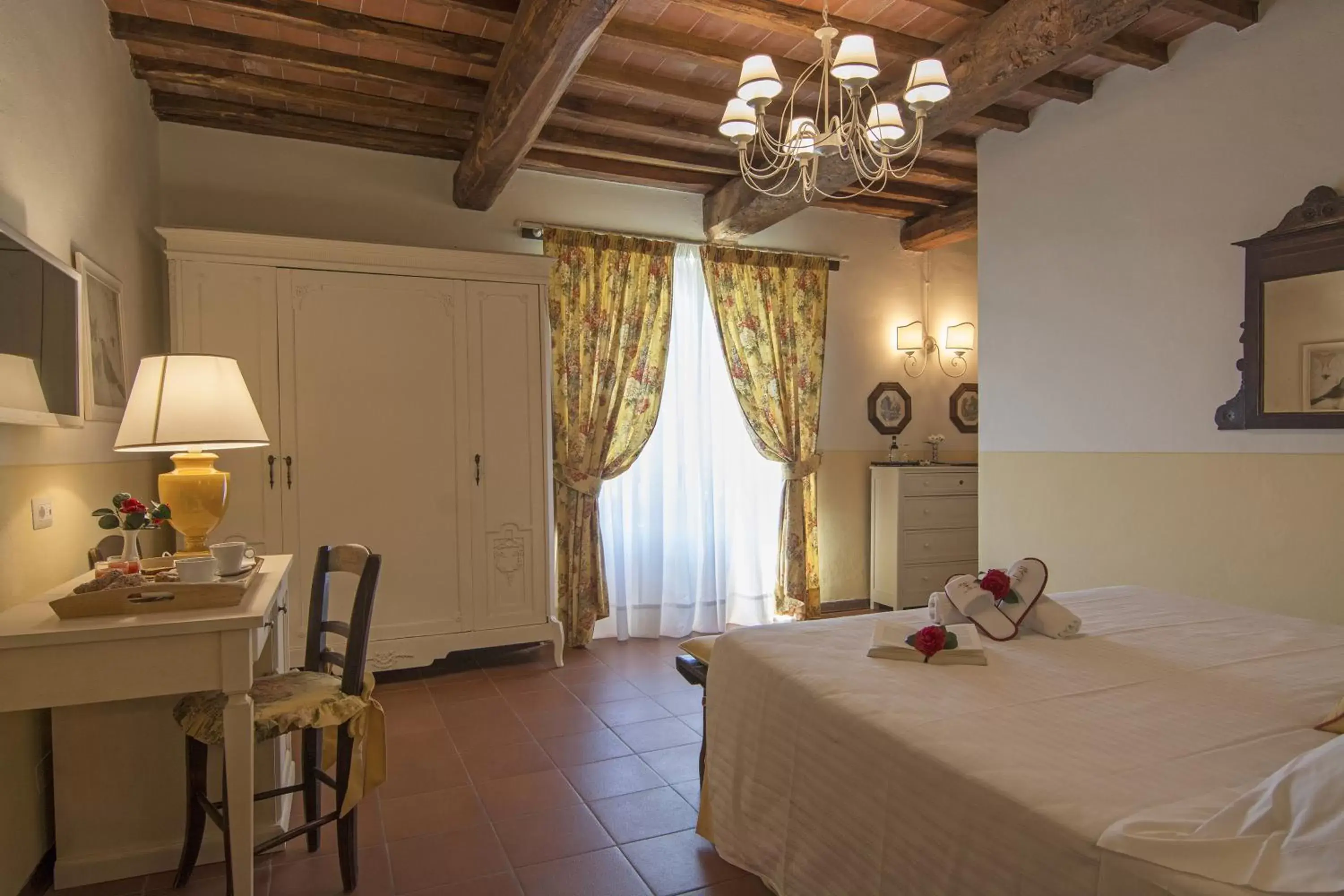 Bedroom in Hotel Belvedere Di San Leonino