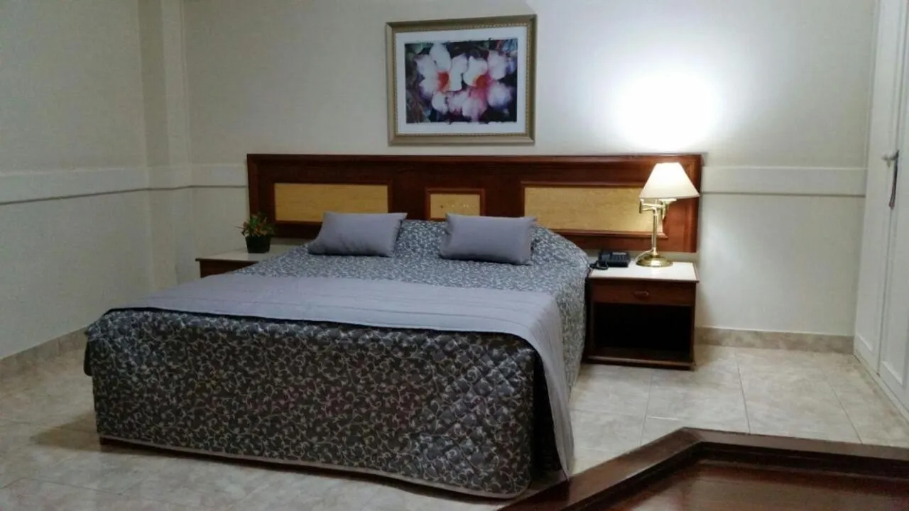 Bed in Tamareiras Park Hotel