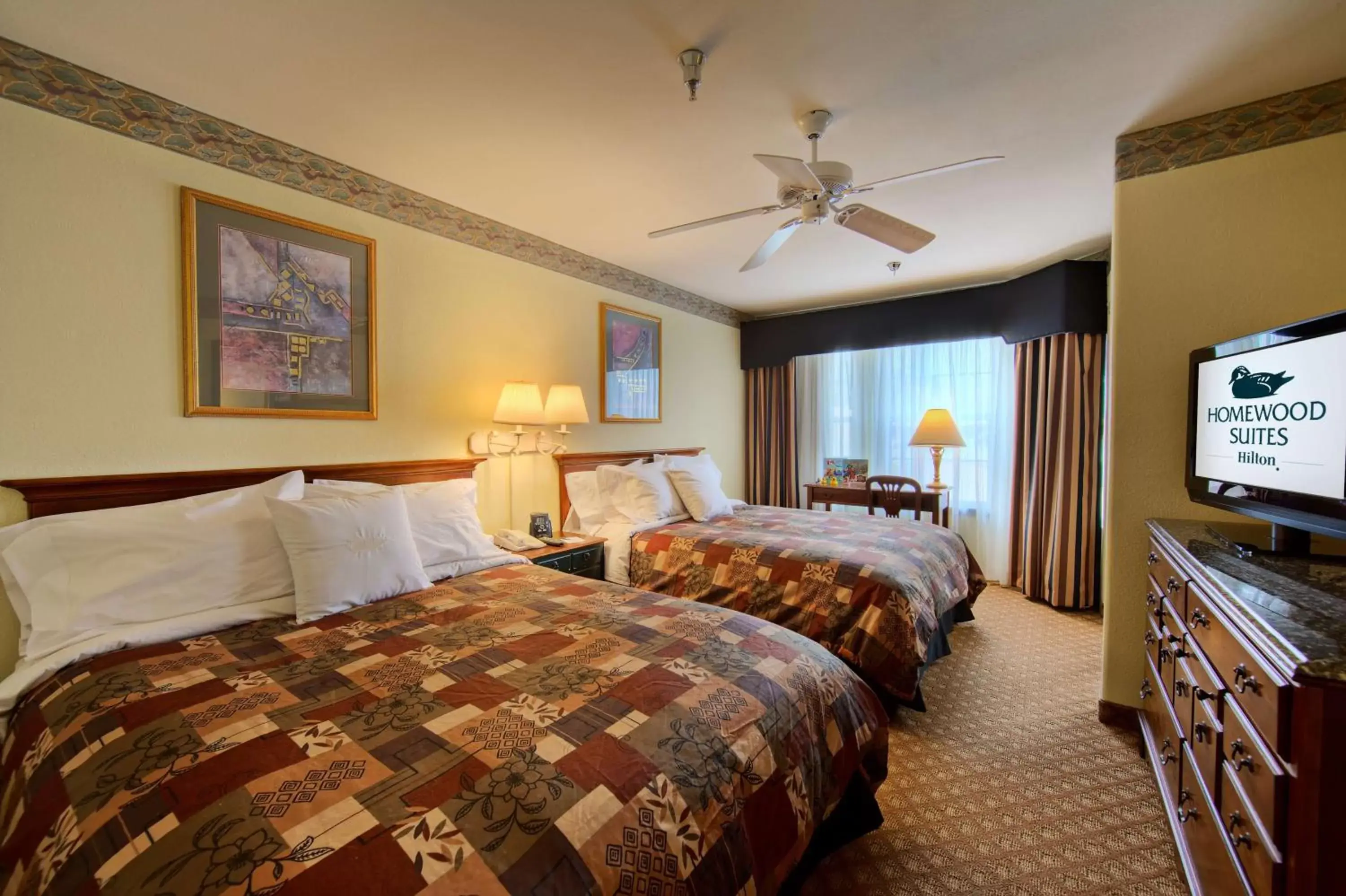 Bedroom, Bed in Homewood Suites by Hilton- Longview