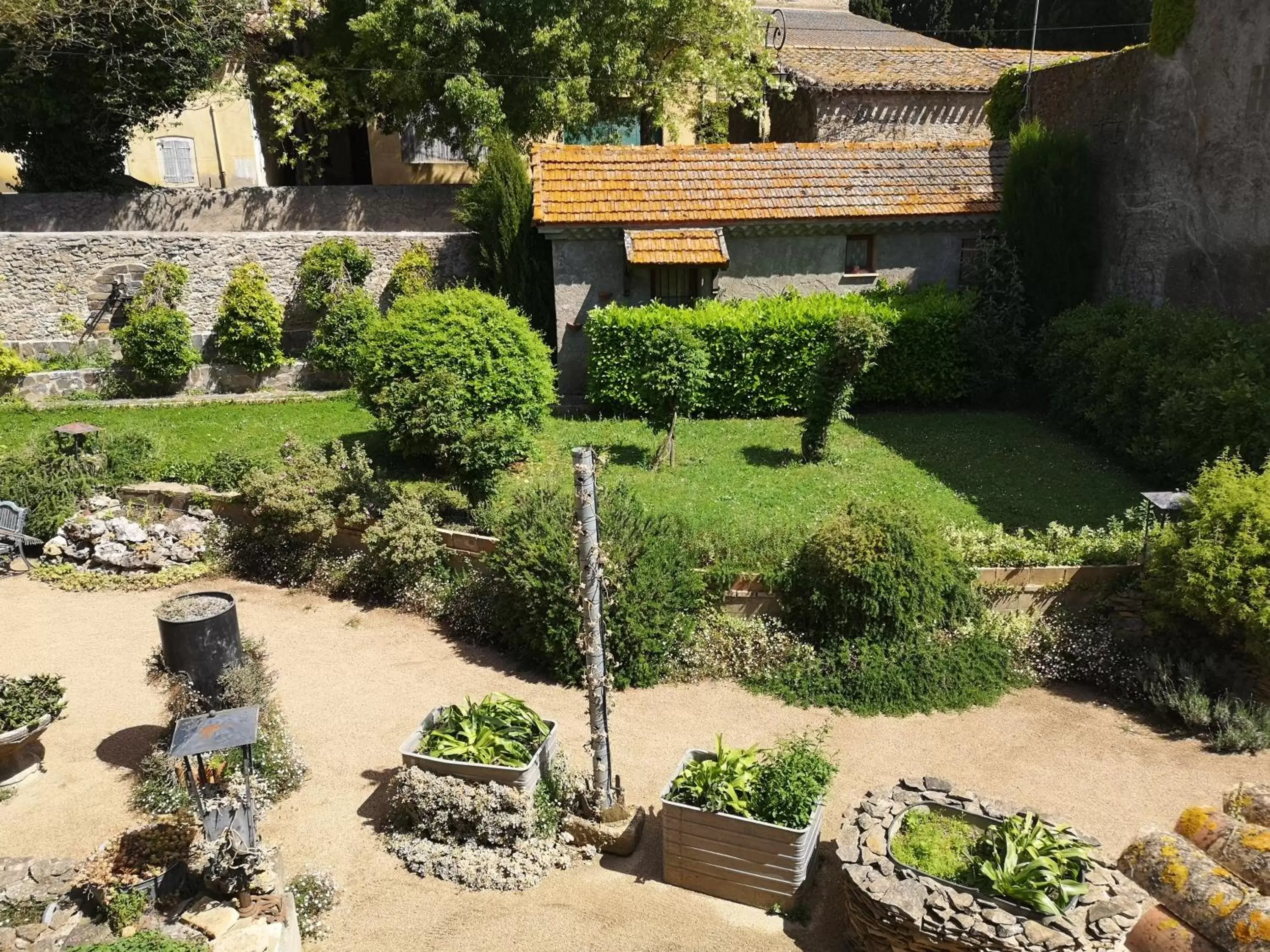 Garden in Château Saint-Martin