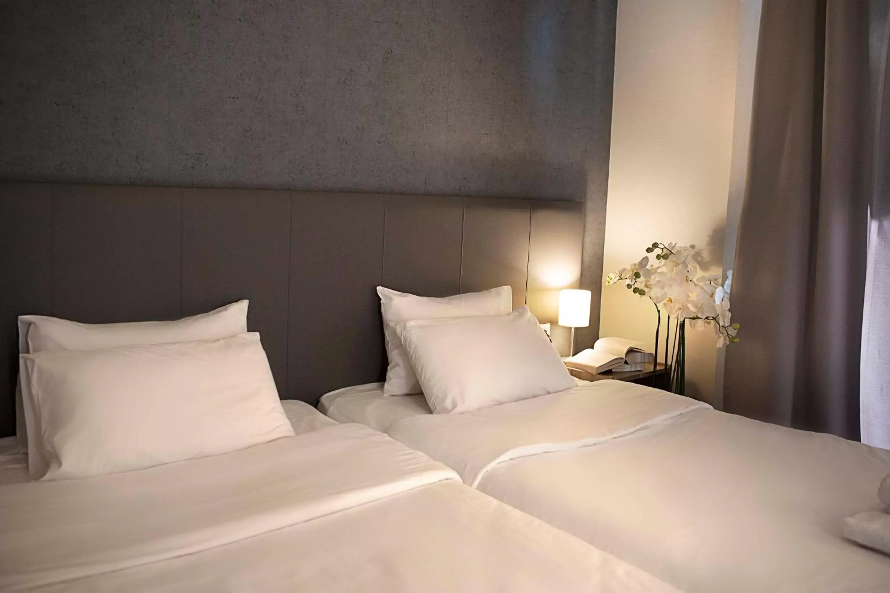 Bed in Galaxy Hotel