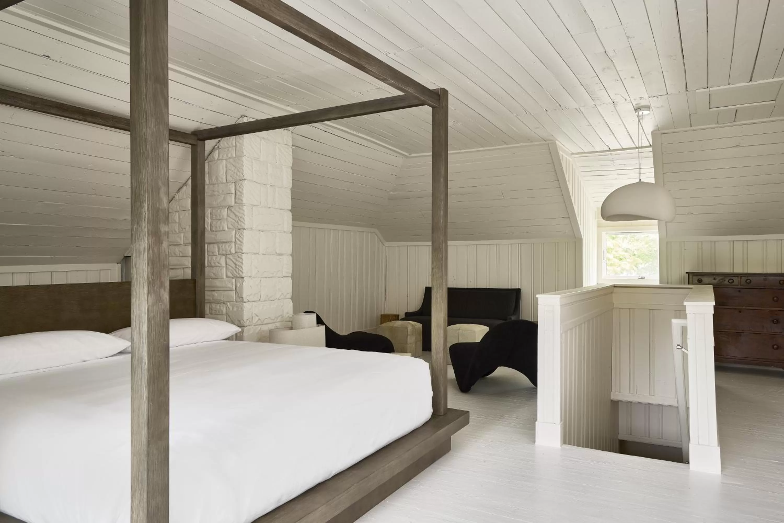 Bed in Blind Tiger Asheville