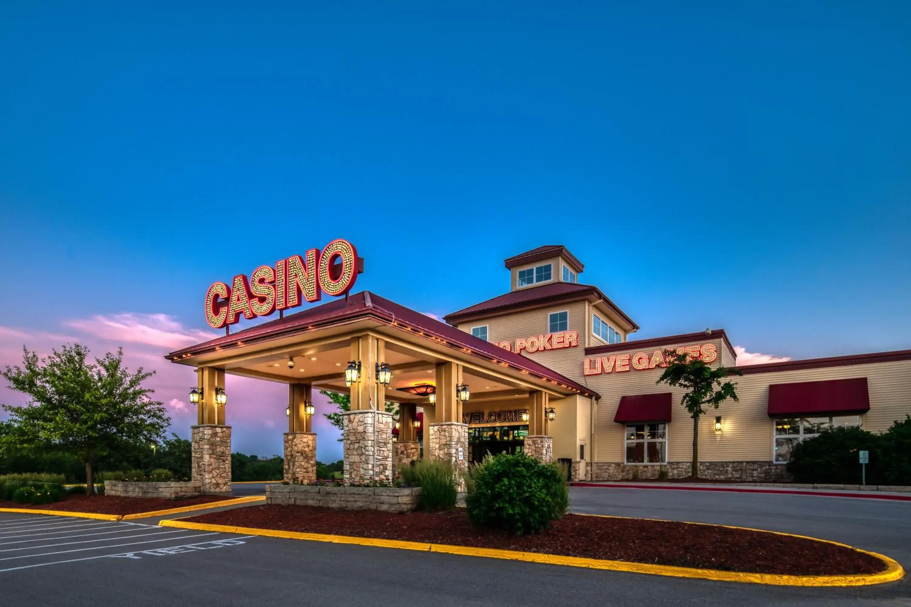 Property Building in Lakeside Hotel Casino