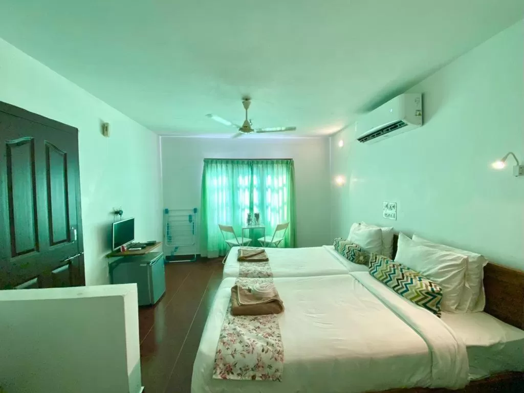 Photo of the whole room, Bed in Red Earth - Gokarna