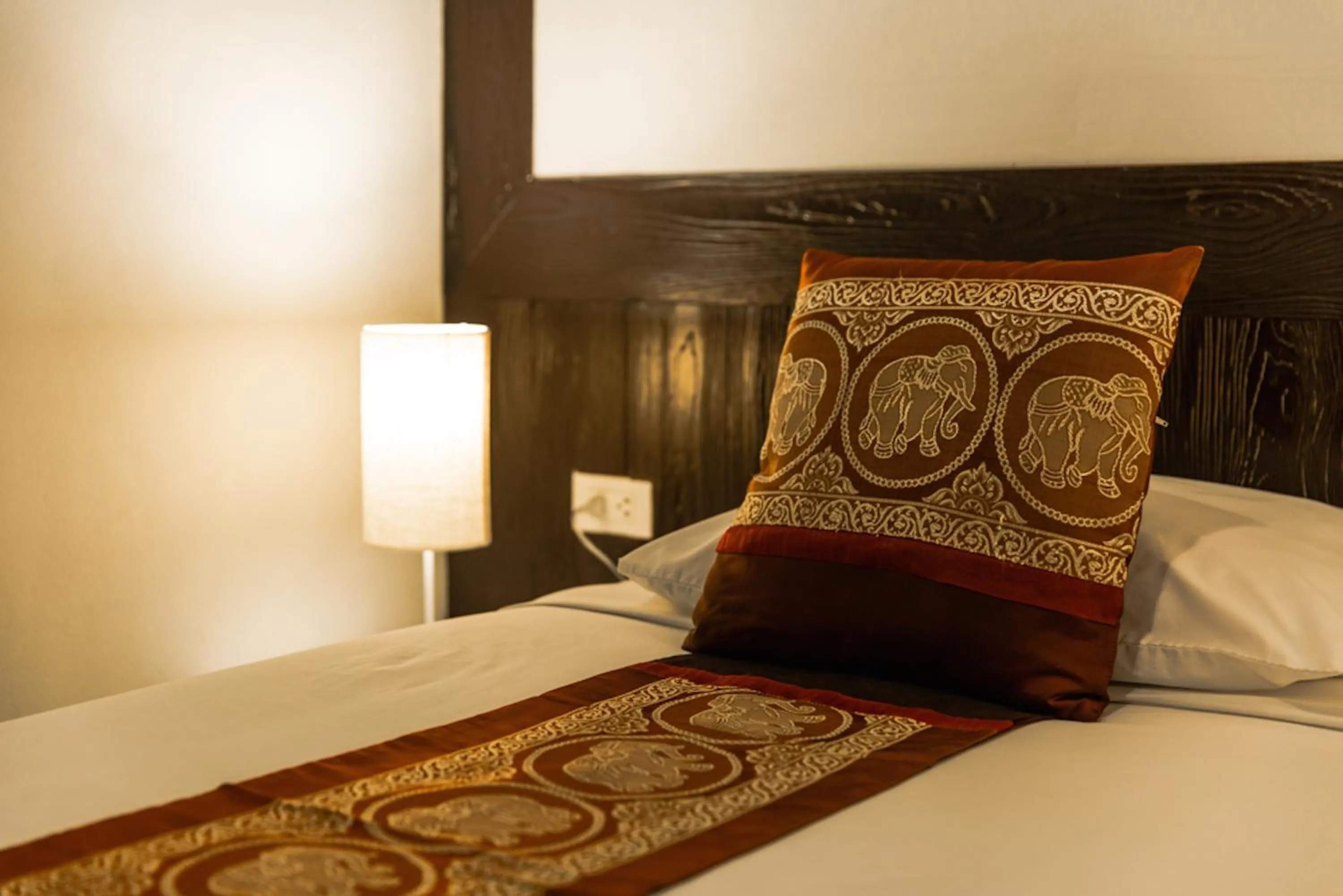 Decorative detail, Bed in Phuket Airport Hotel - SHA Extra Plus