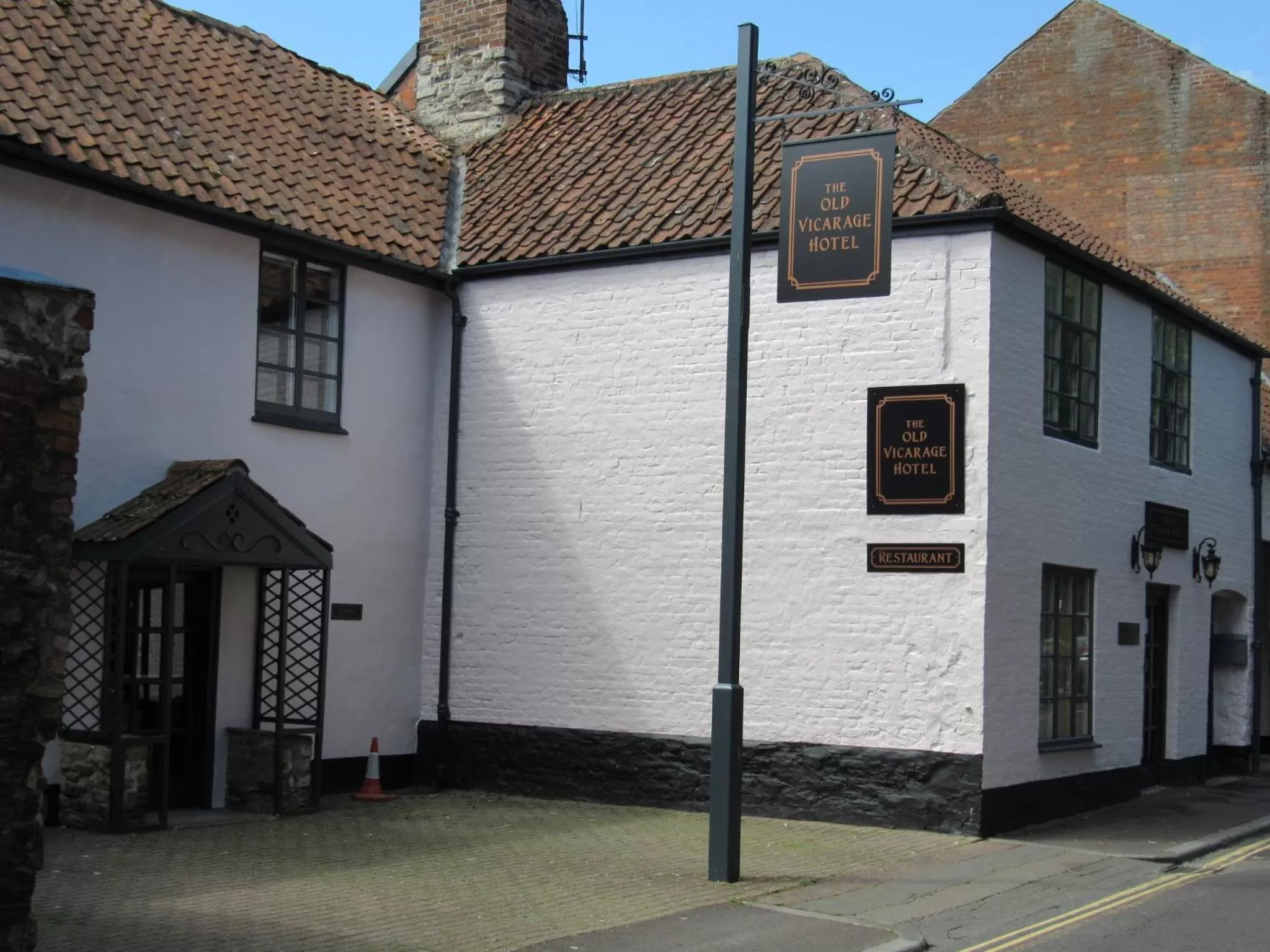 Property building in The Old Vicarage Hotel & Restaurant