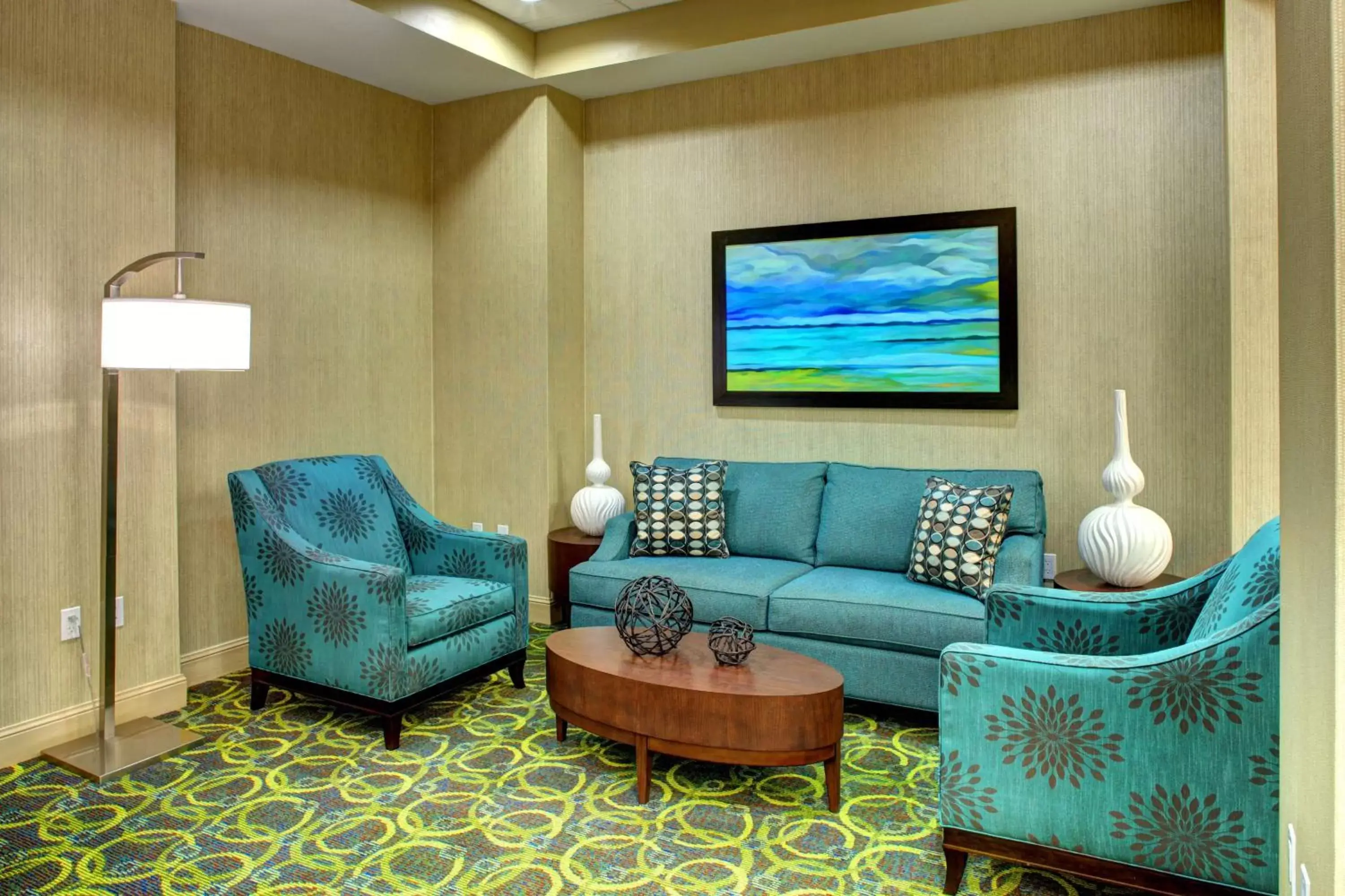 Lobby or reception, Seating Area in Hampton Inn and Suites Coconut Creek