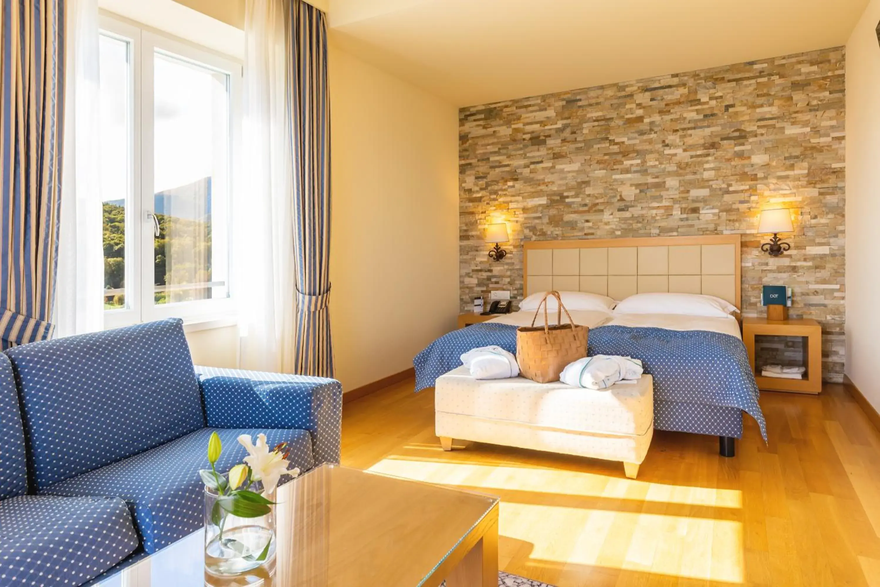 Bedroom, Seating Area in Kurhaus Cademario Hotel & DOT Spa - Ticino Hotels Group