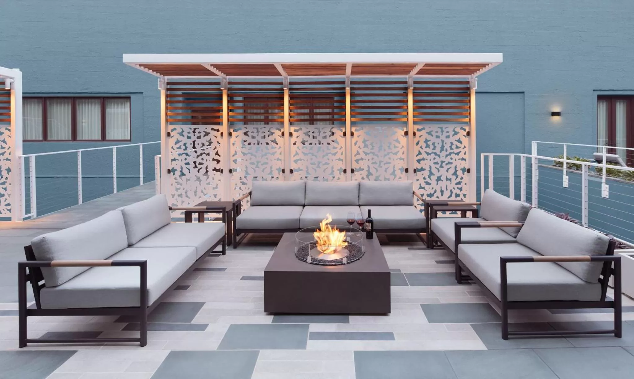 Balcony/Terrace in Casa Madrona Hotel and Spa