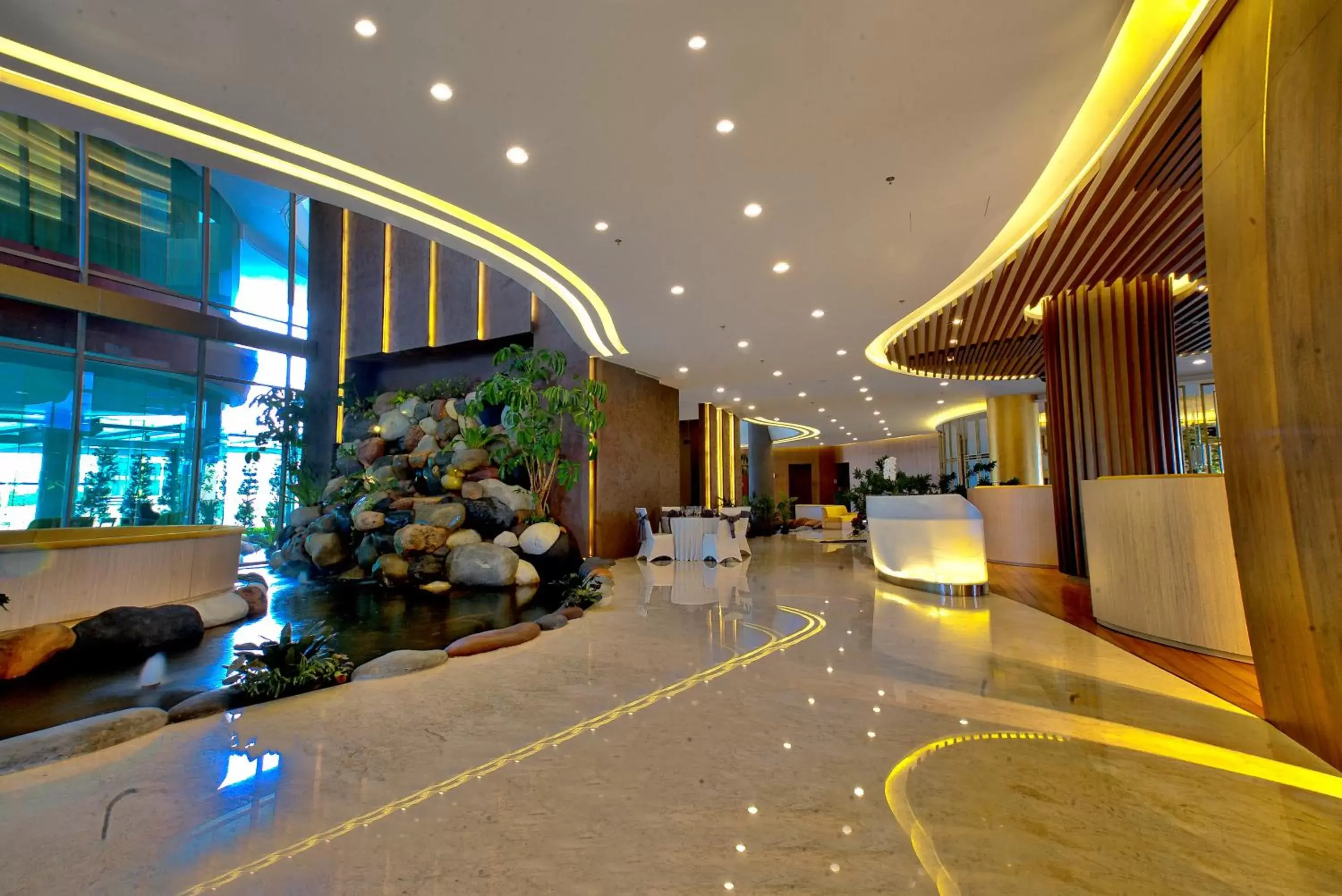 Lobby or reception, Lobby/Reception in Grand Soll Marina Hotel