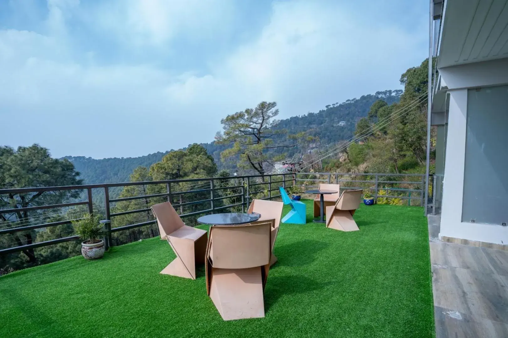 Garden view in Indraprastha Spa Resort