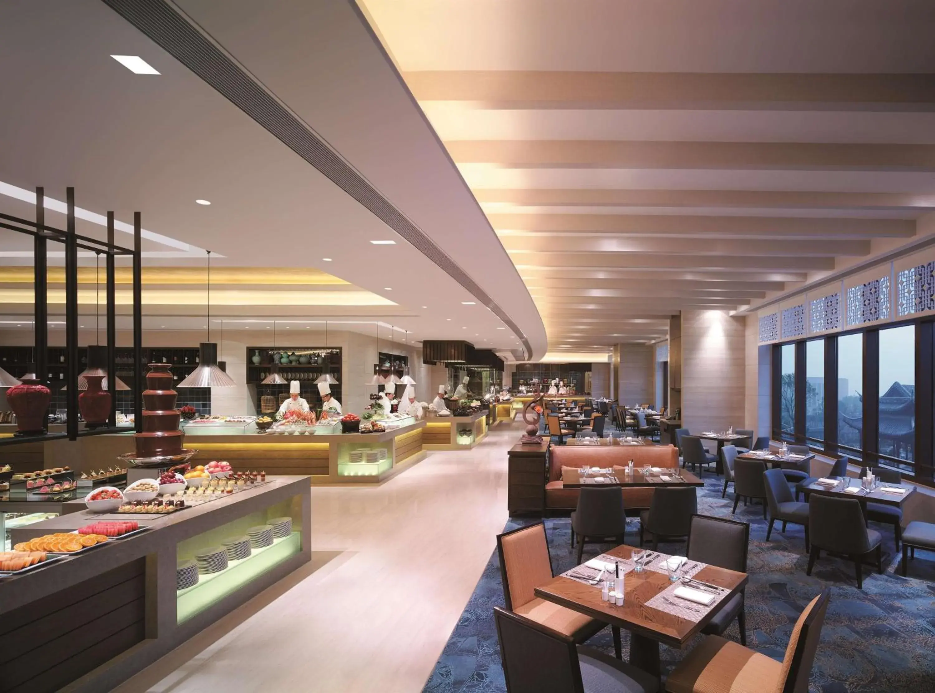 Restaurant/Places to Eat in Shangri-La Hotel Yangzhou