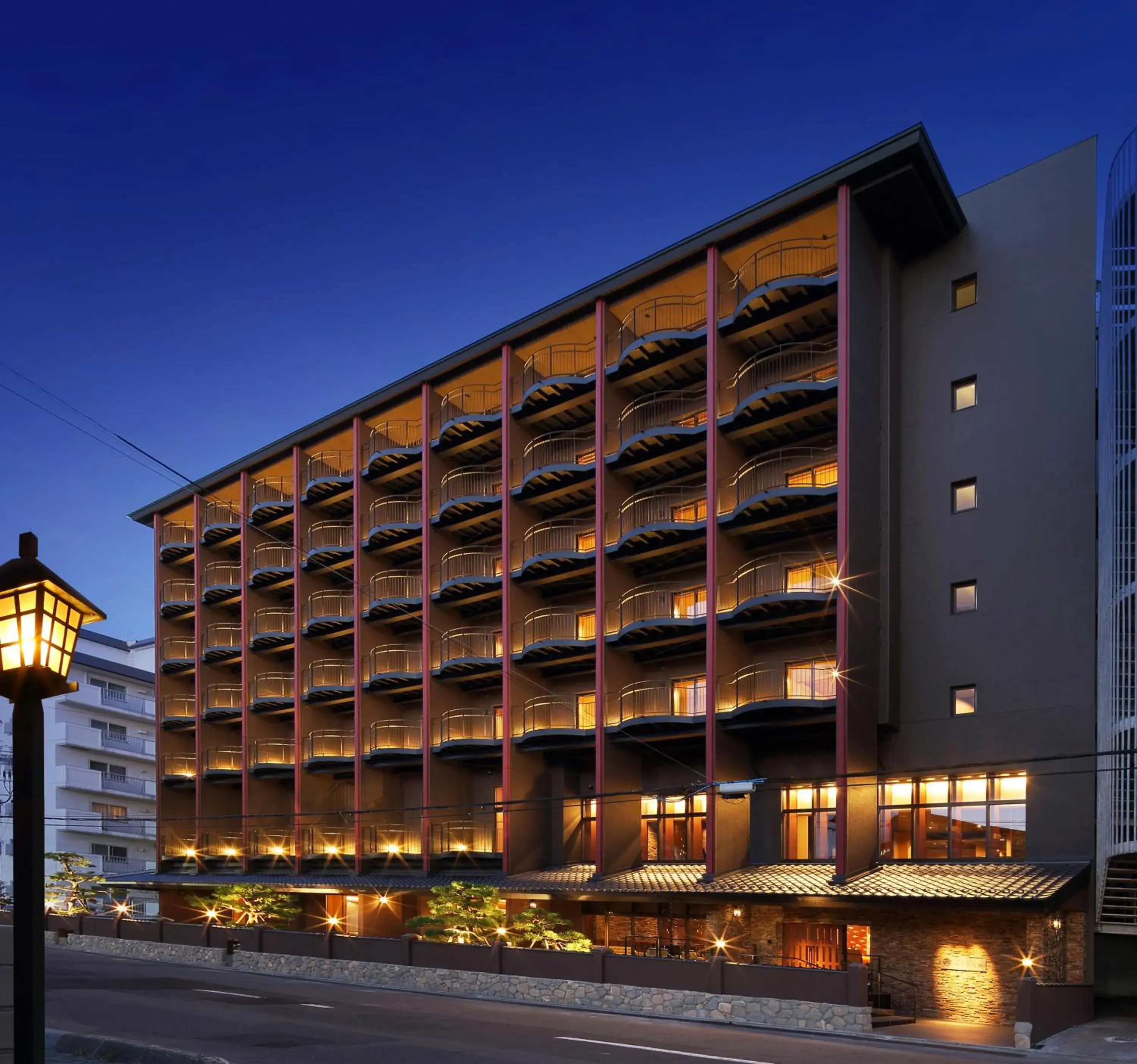 Property Building in Hakodate Hotel Banso