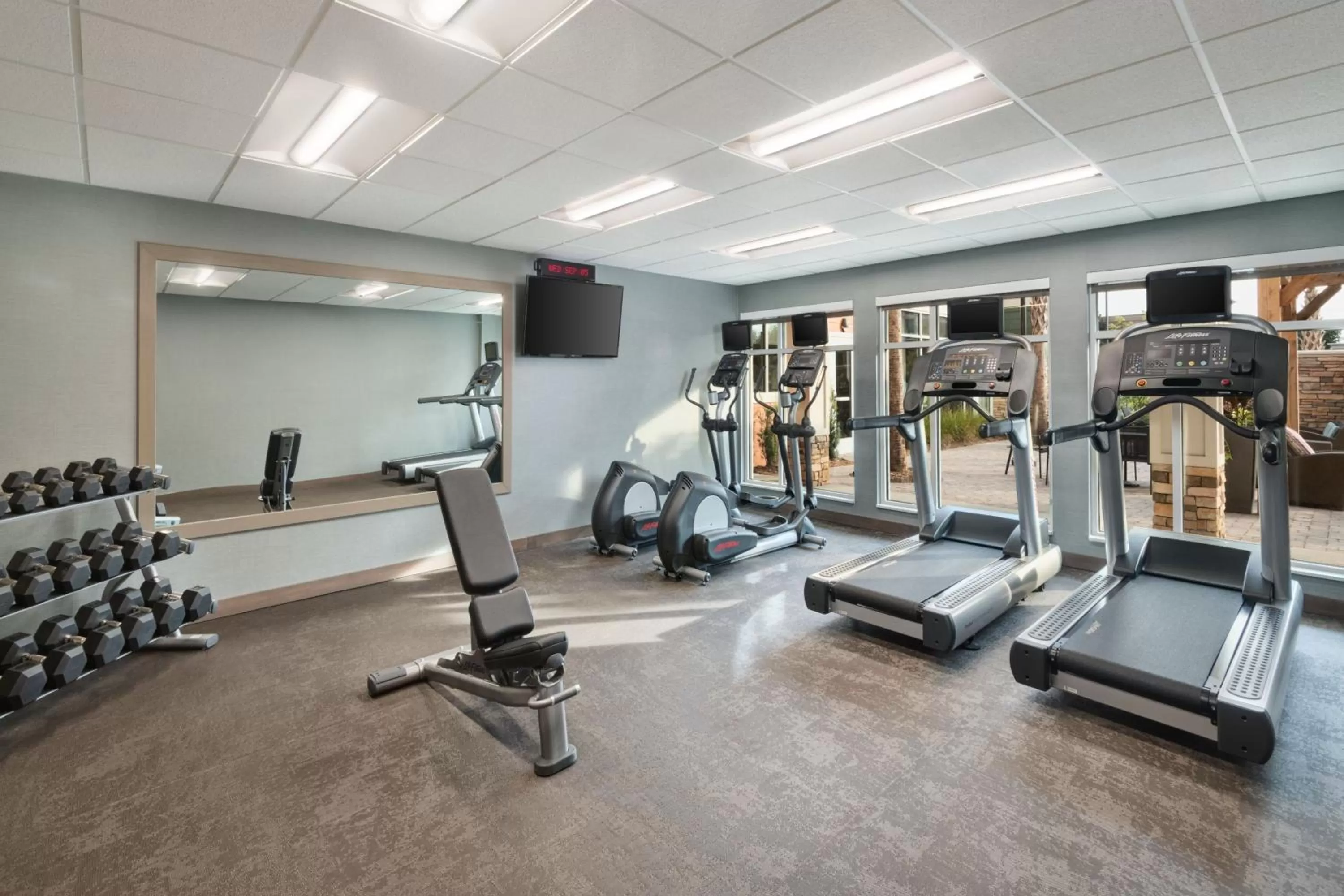 Fitness centre/facilities in Residence Inn by Marriott Spartanburg Westgate